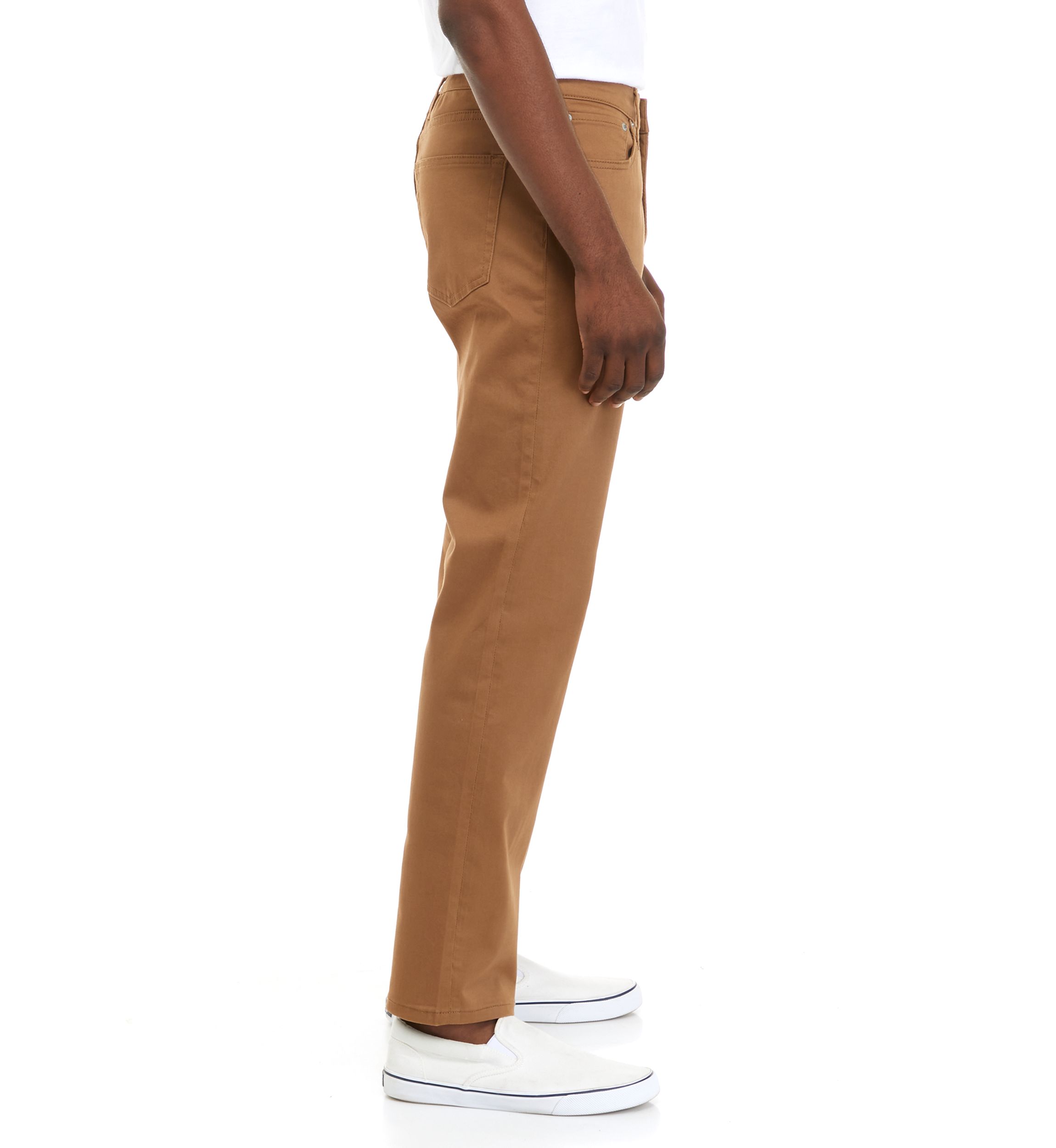 Mens Classic Twill 5 Pocket Pants 