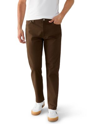 Crown & Ivy Men's Classic Twill Pants, 36 x 32