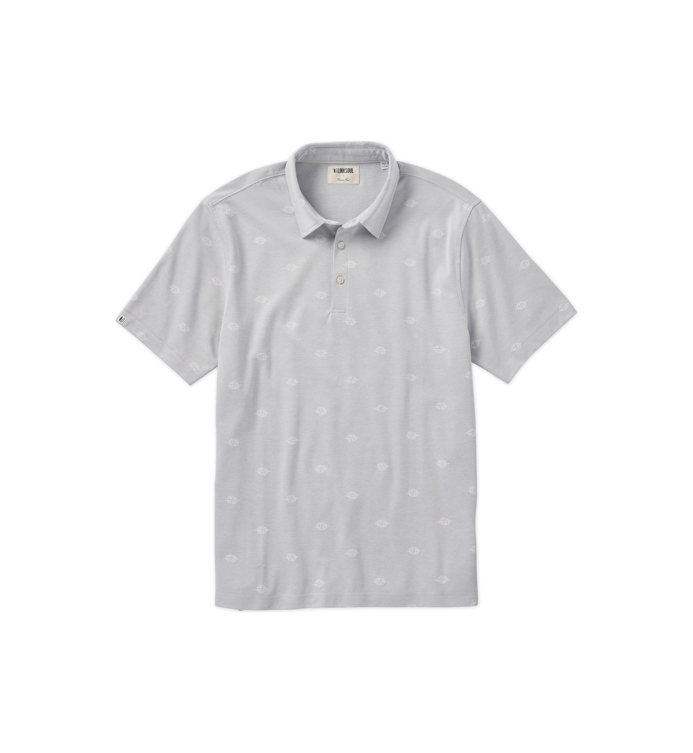 Mens Oxford Dry-Tech Polo Shirt
