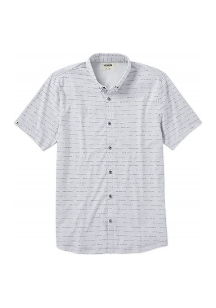 Mens Anza Dash Print Full Button Up Shirt