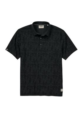 Men's Anza Pineapple Print Polo Shirt