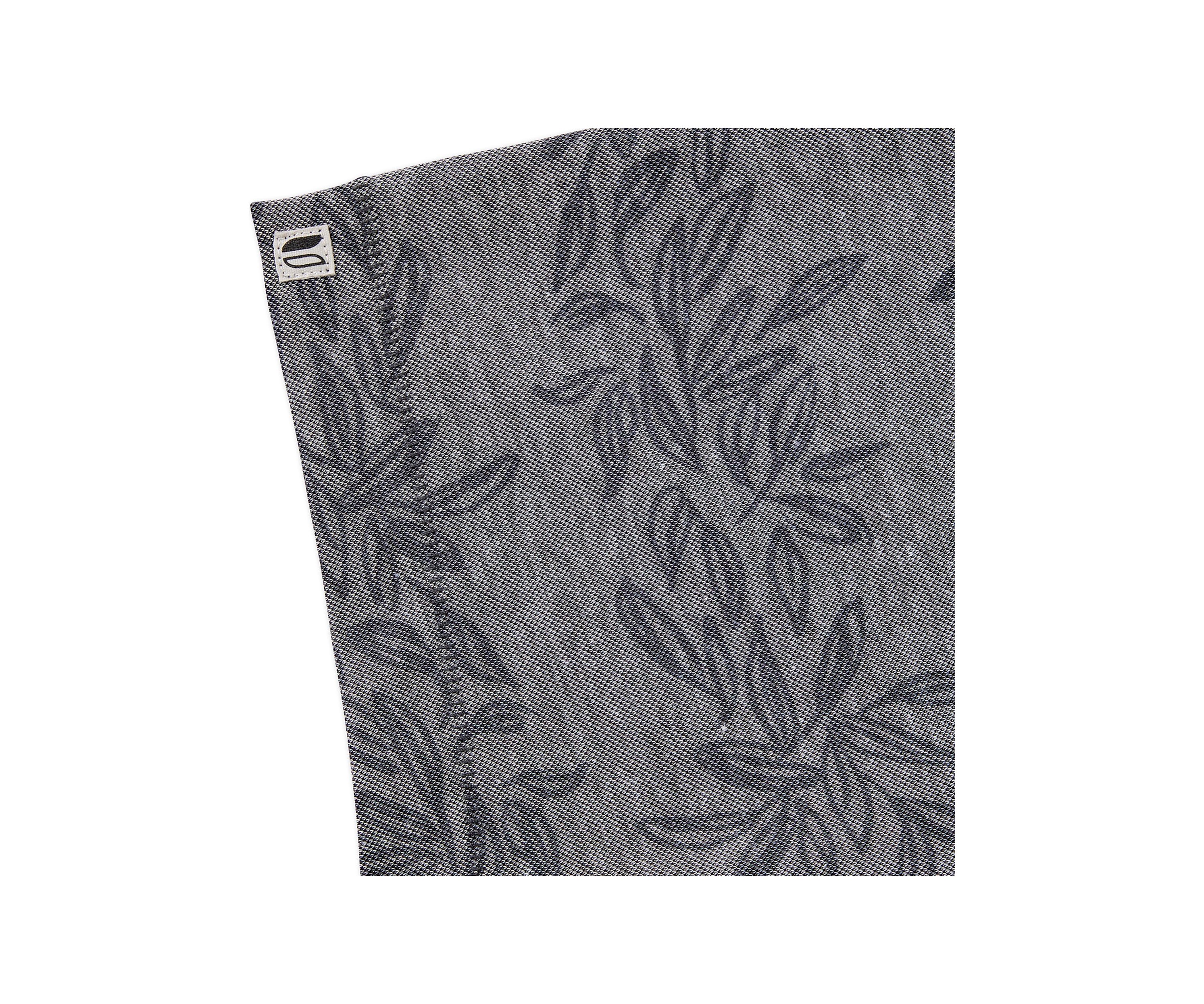 Mens Oxford Vine Printed Polo Shirt