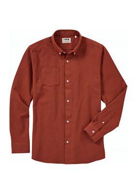 Men's Button Down Long Sleeve Flannel Shirt