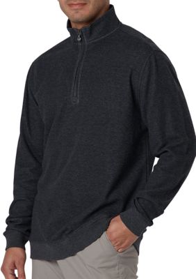 Men's Double Knit Half Zip Pullover