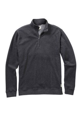 Men's Double Knit Half Zip Pullover