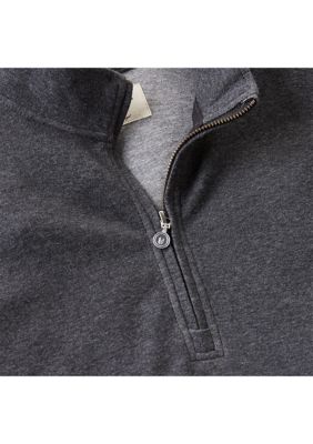 Men's Double Knit Half Zip Pullover