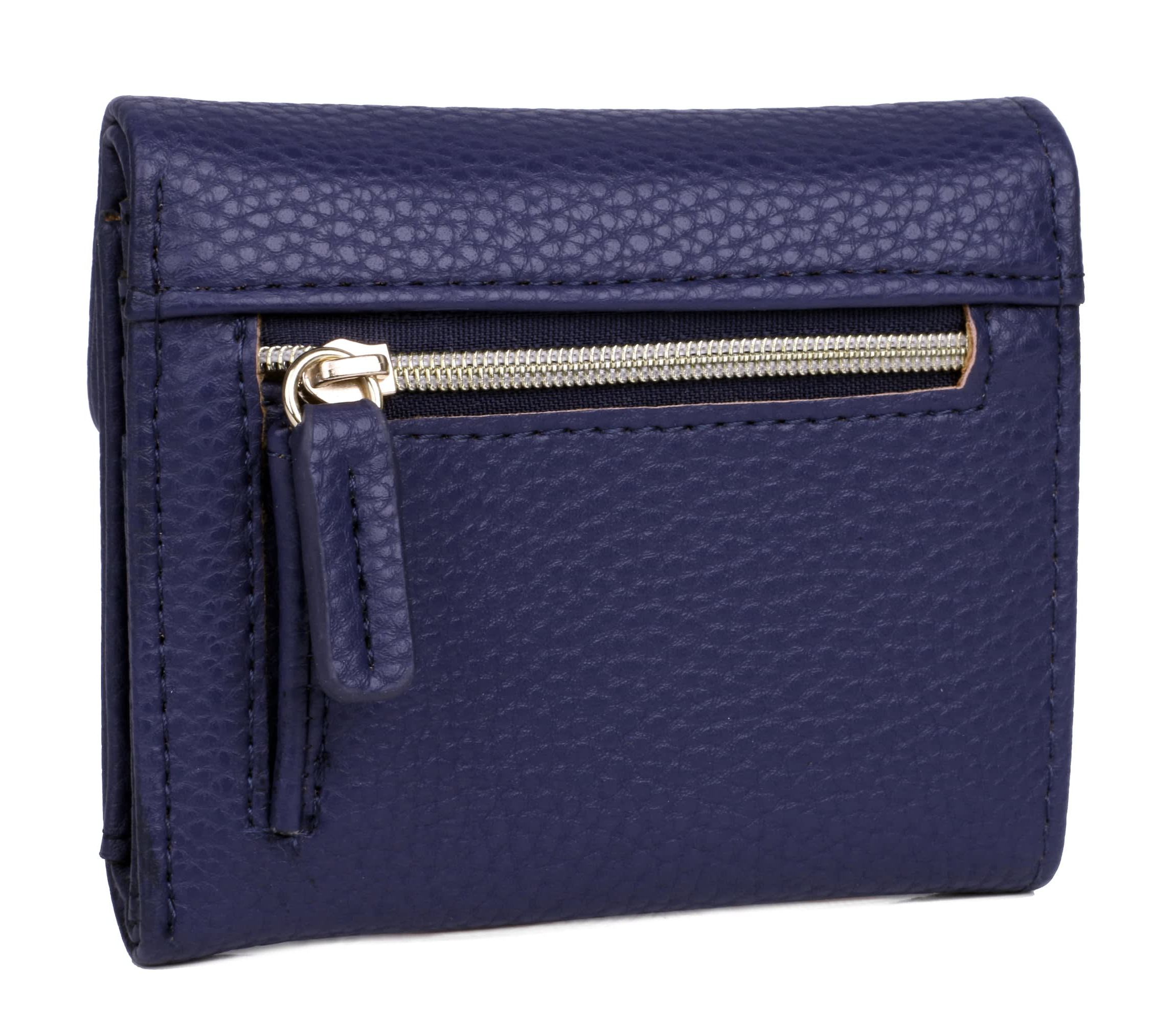 Sparkle Vegan Leather Mini Trifold