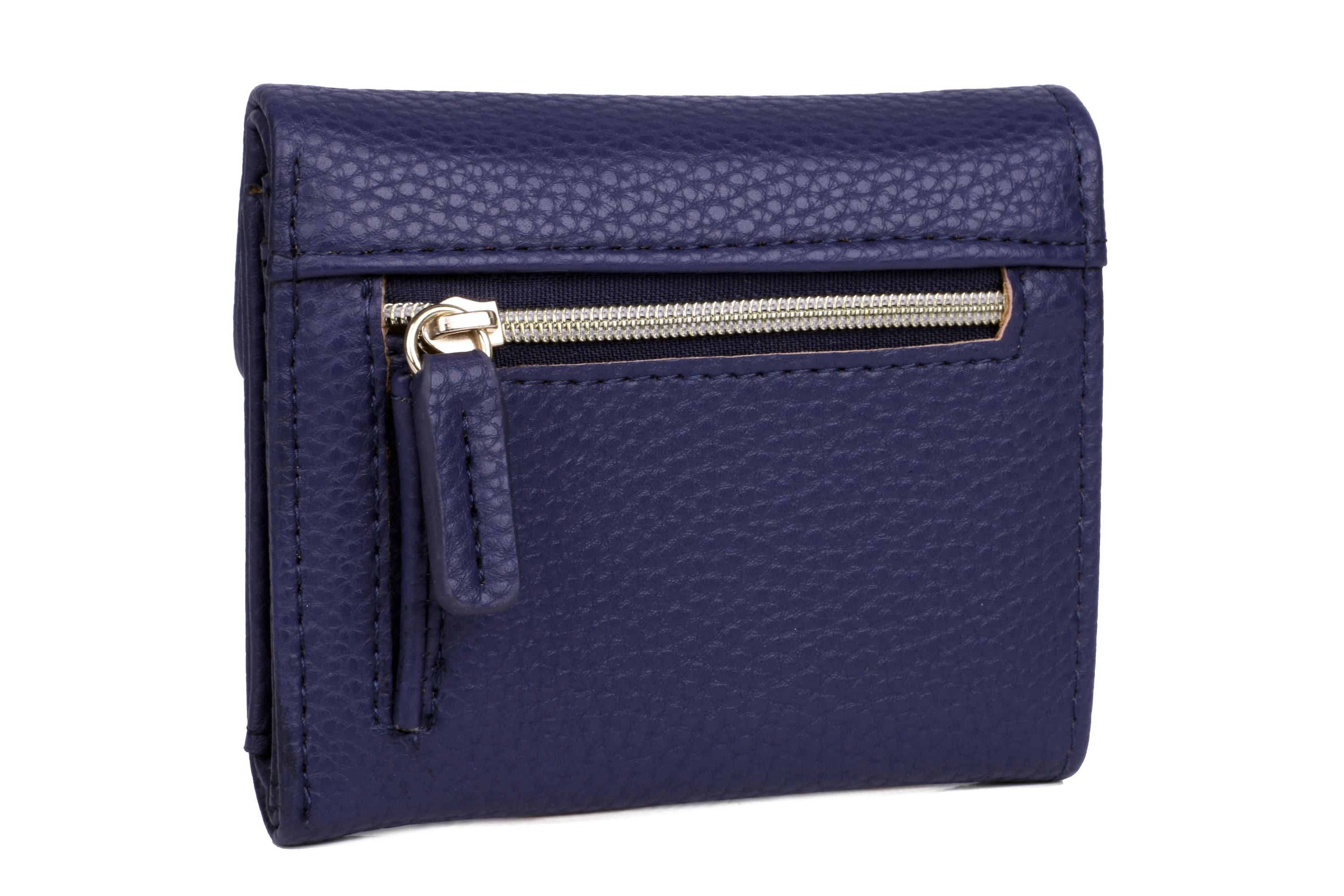 Sparkle Vegan Leather Mini Trifold