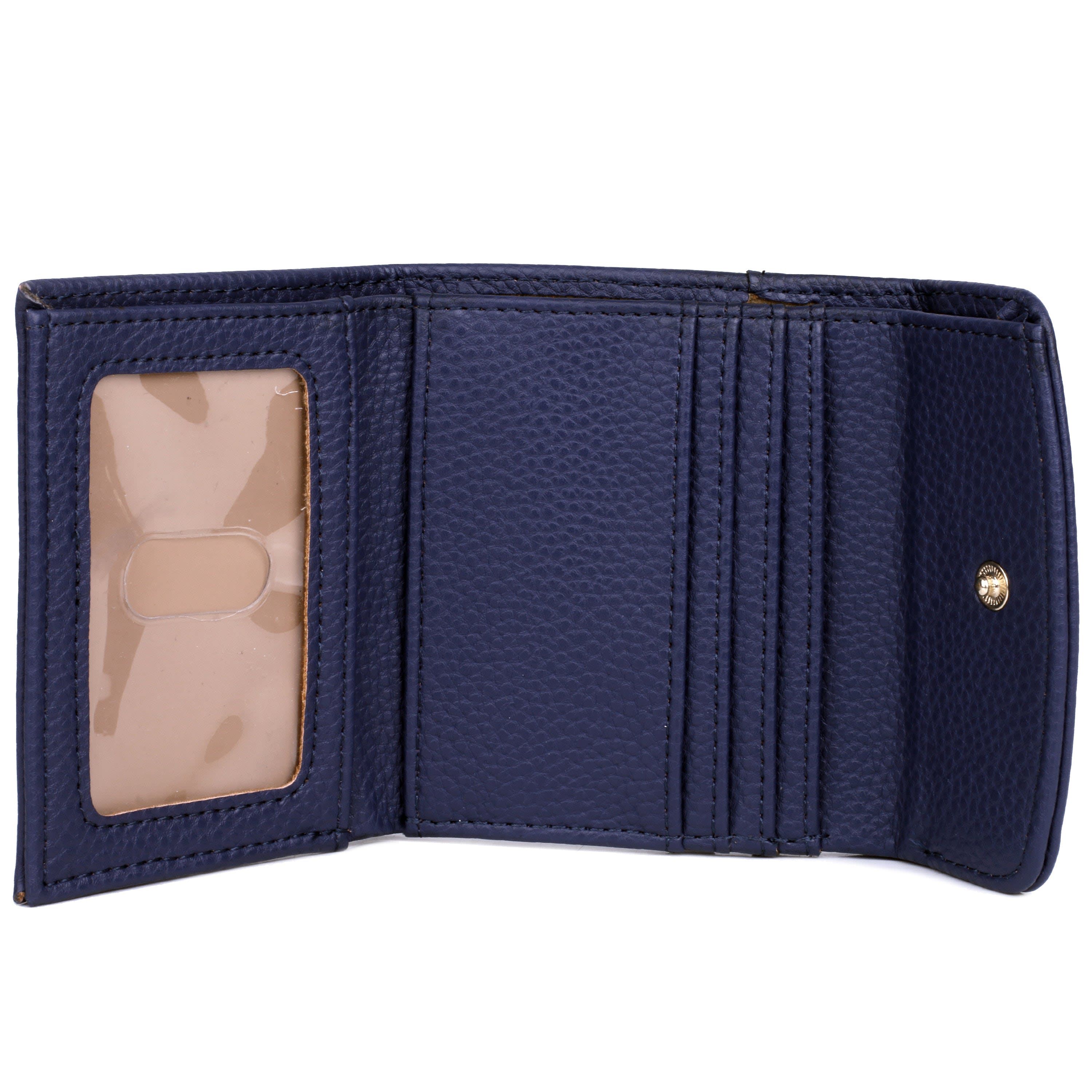 Sparkle Vegan Leather Mini Trifold
