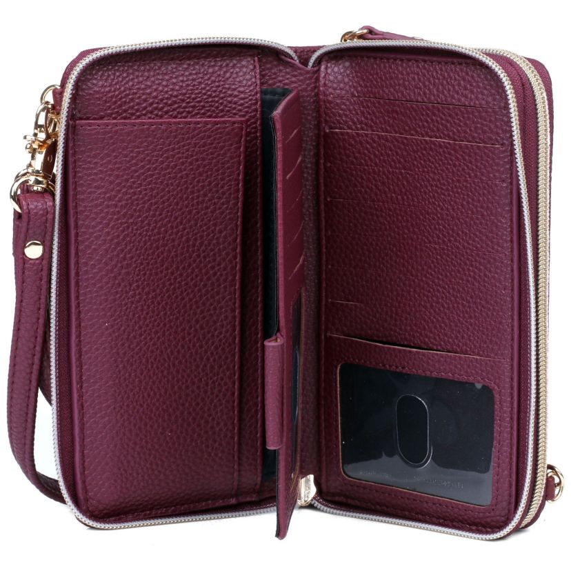 Solid Pebble Vegan Leather Ultimate Organizer
