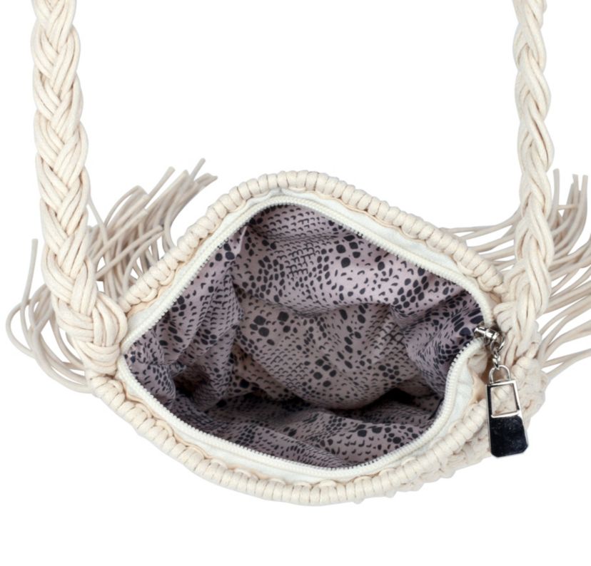 Boho Macrame Crossbody Bag II