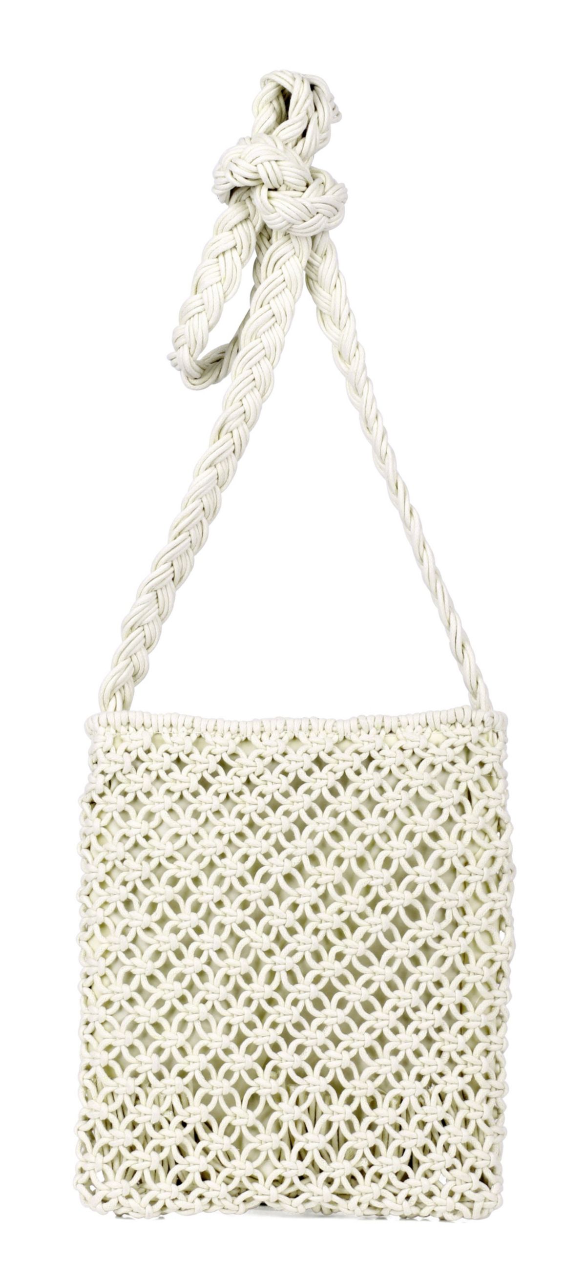 Boho Macrame Crossbody Bag I