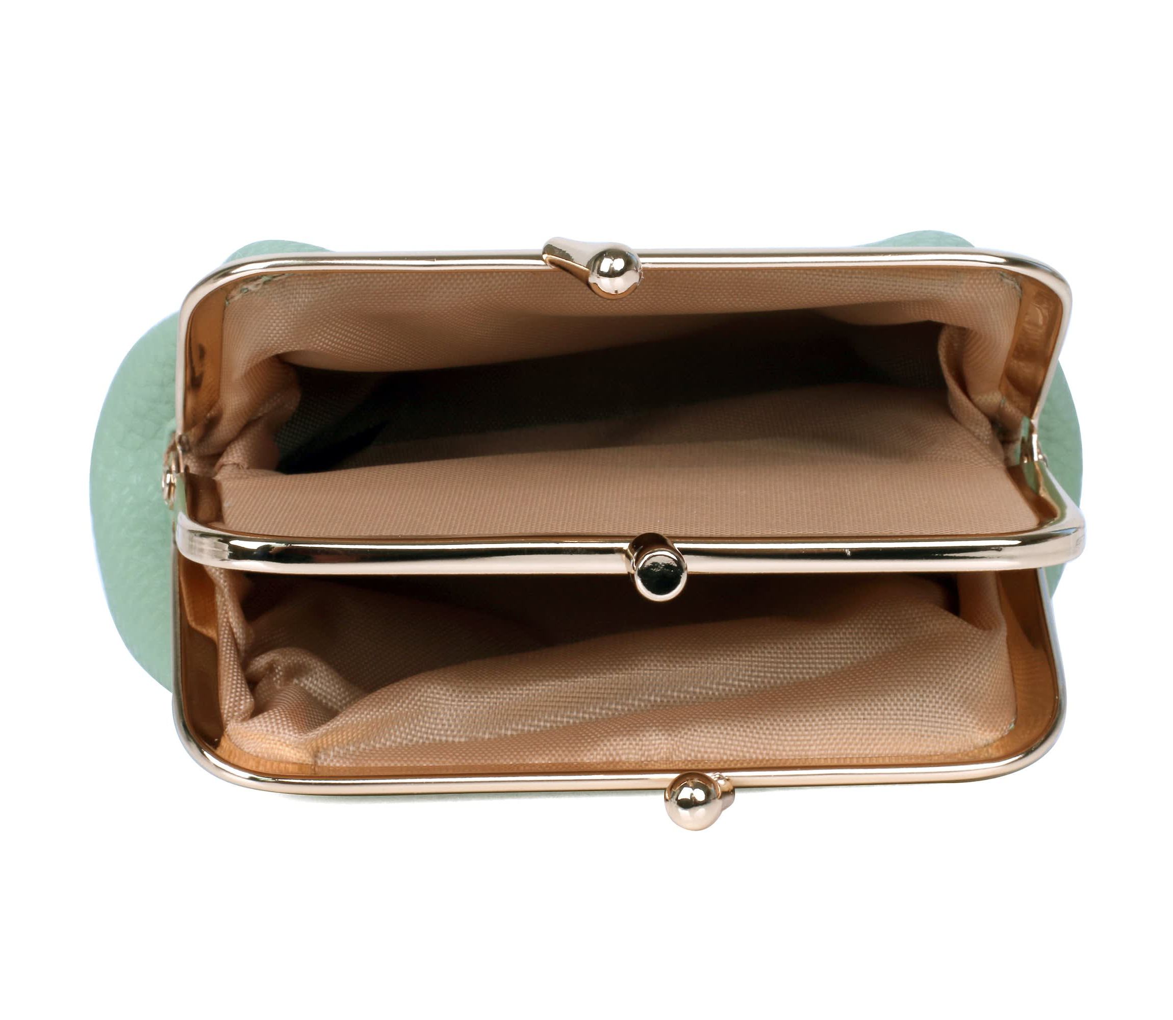 Solid Pebble Vegan Leather Triple Frame