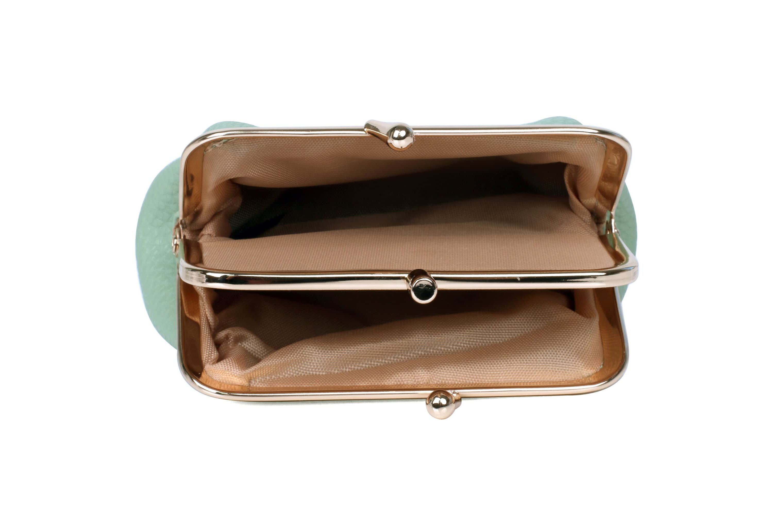 Solid Pebble Vegan Leather Triple Frame