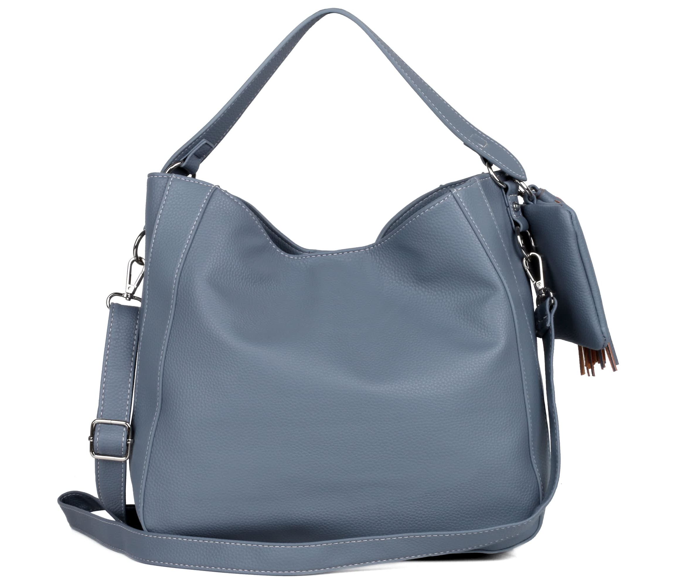 Pebble Vegan Leather Hobo