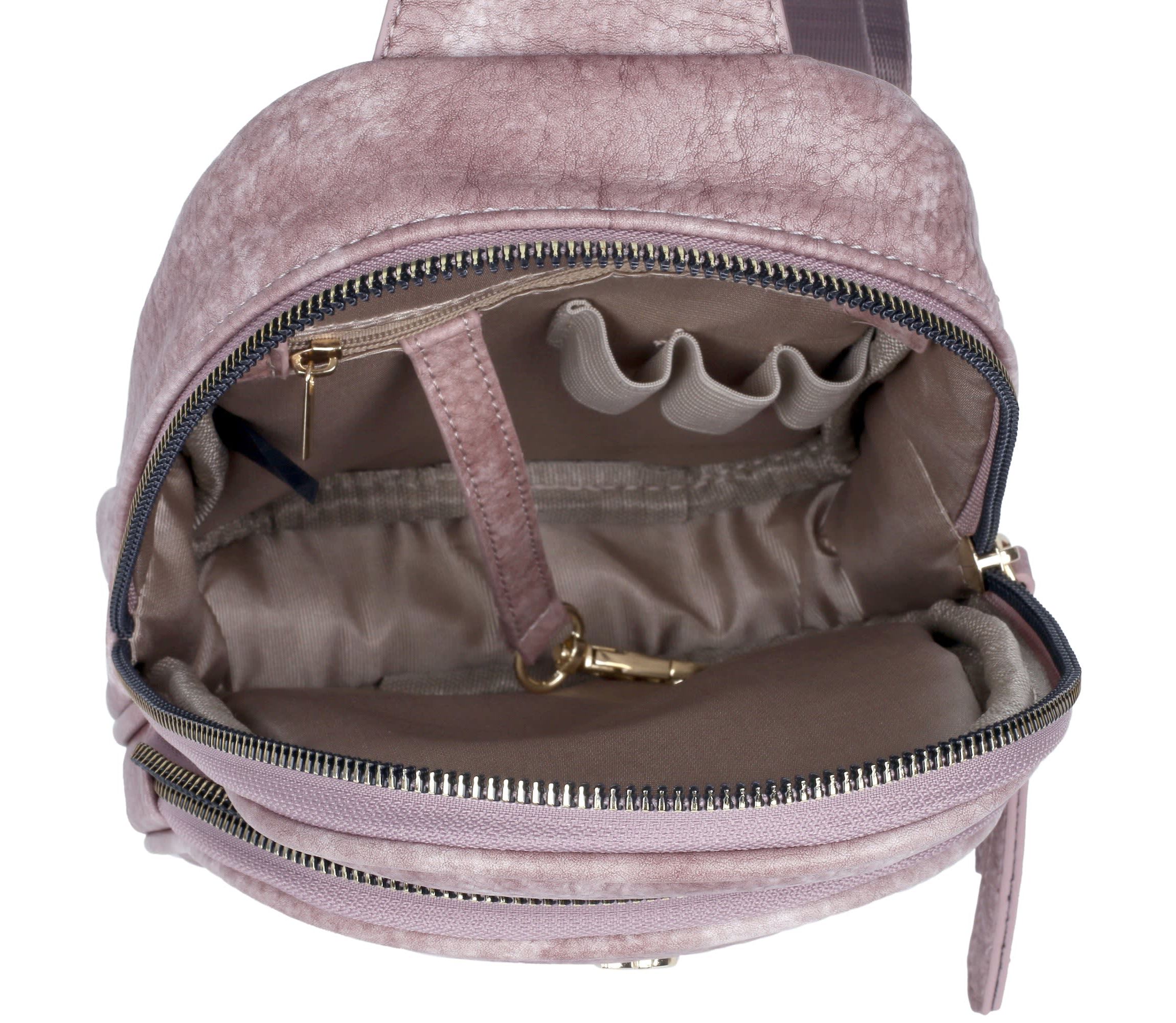 Vegan Leather Sling Bag