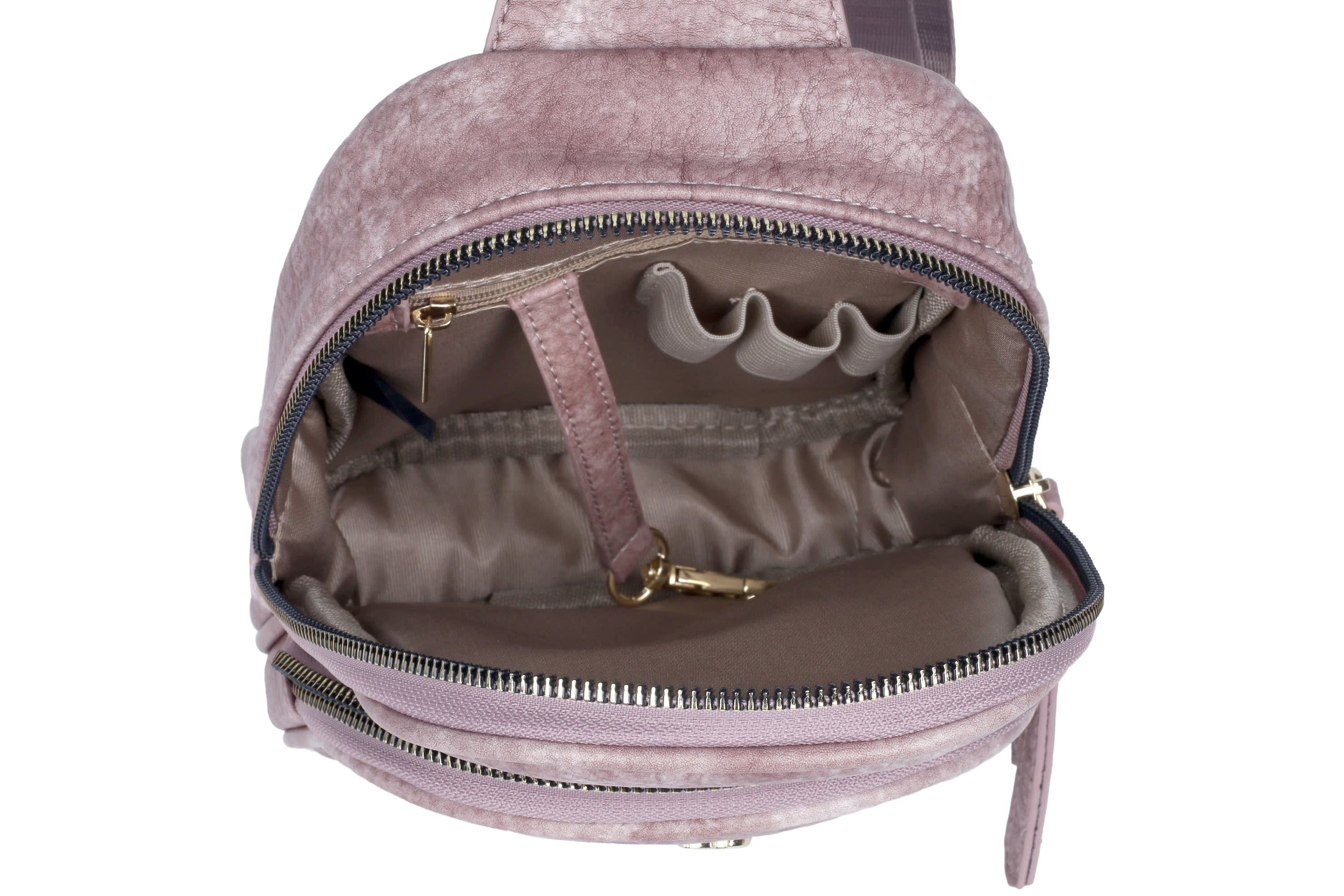 Vegan Leather Sling Bag