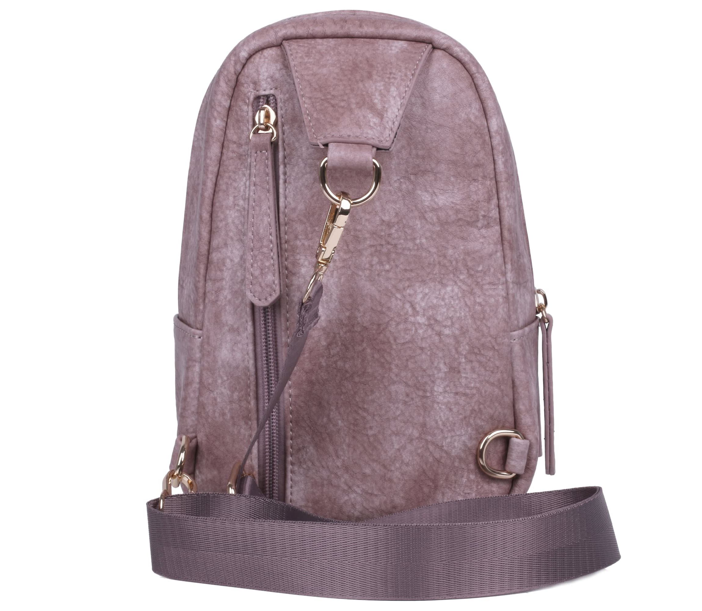 Vegan Leather Sling Bag