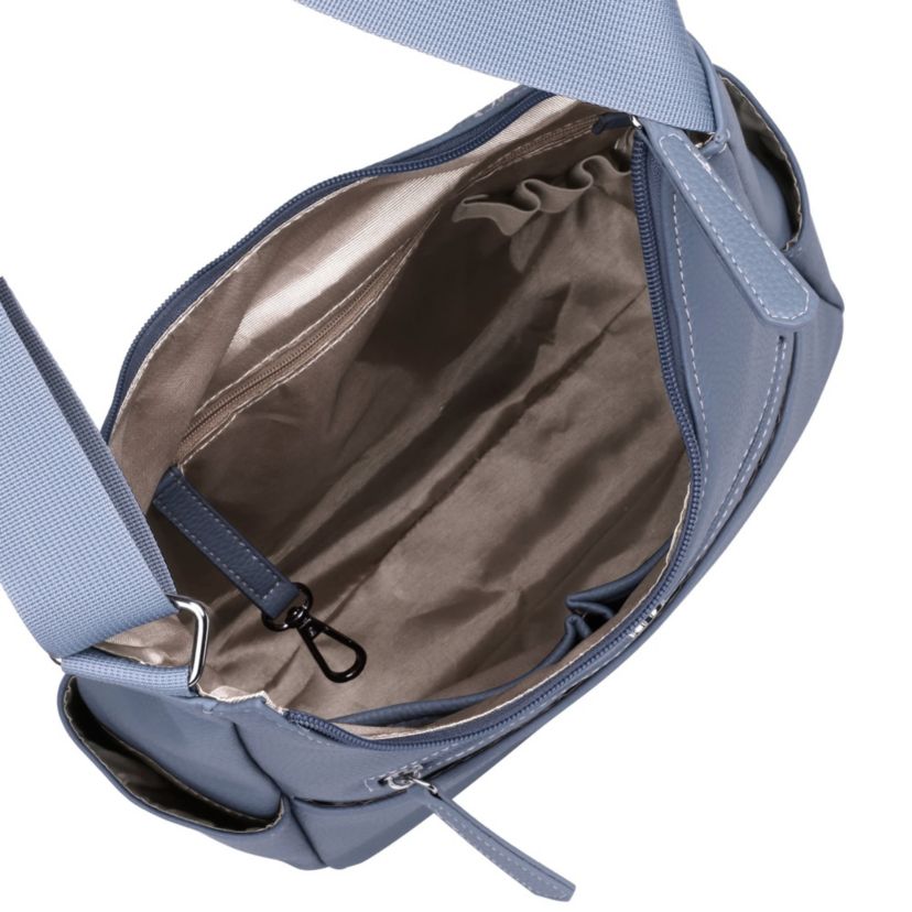 Pebble Vegan Leather Organization Hobo Bag
