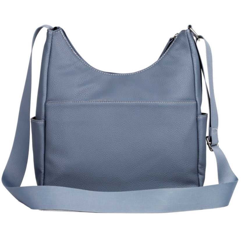 Pebble Vegan Leather Organization Hobo Bag