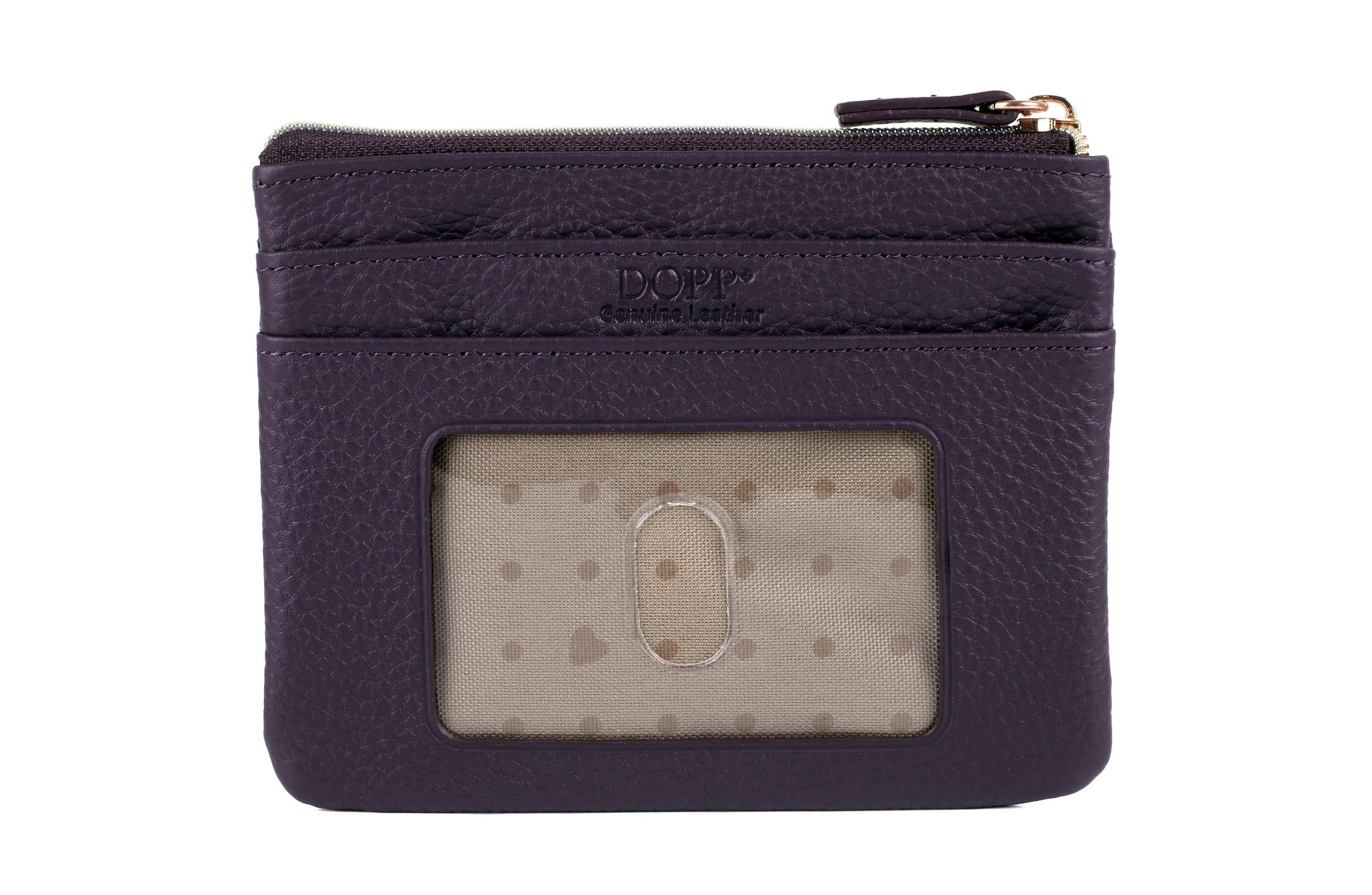 DOPP Leather Large ID Coin Case