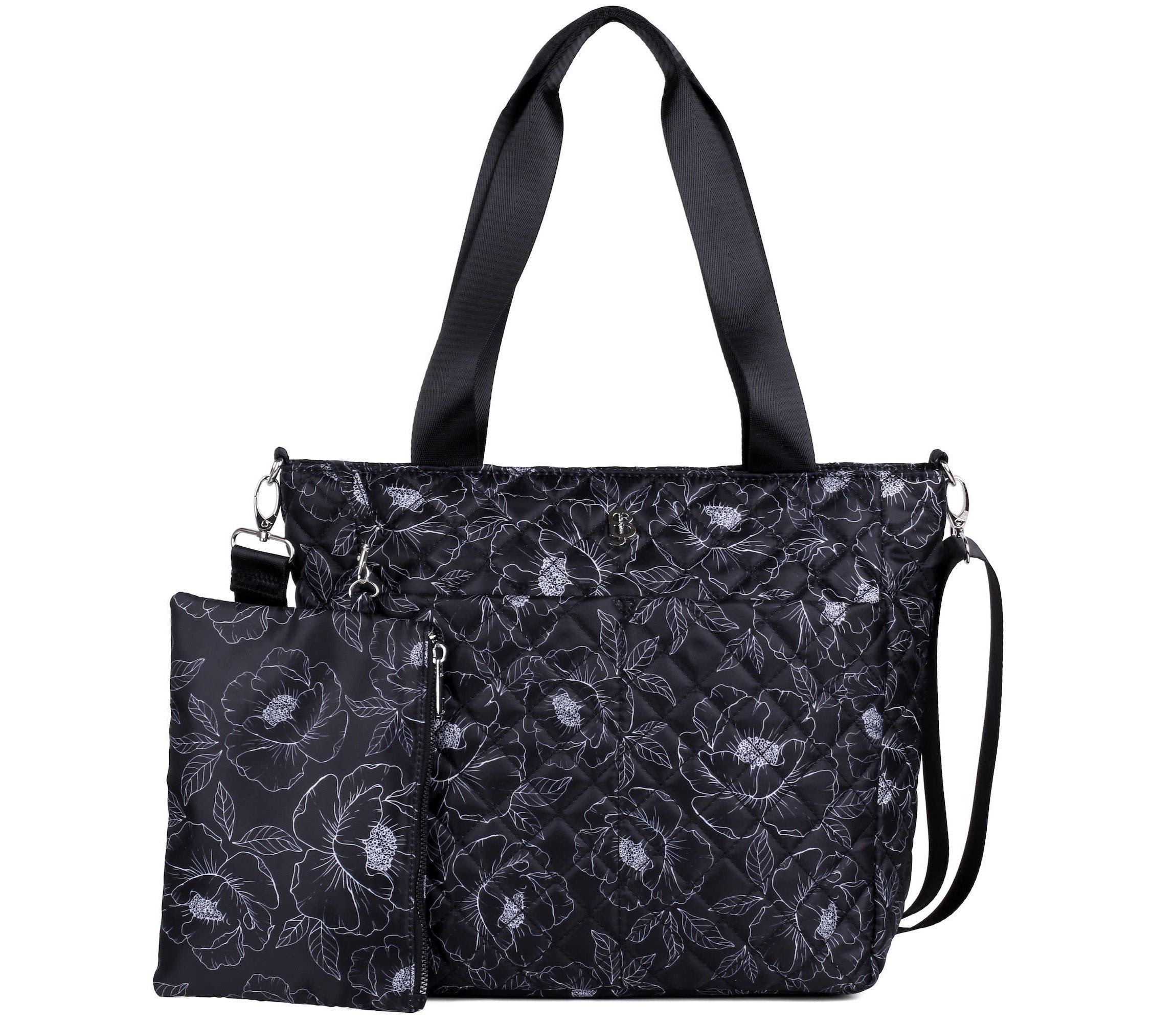 Quilted Nylon Organizer Tote
