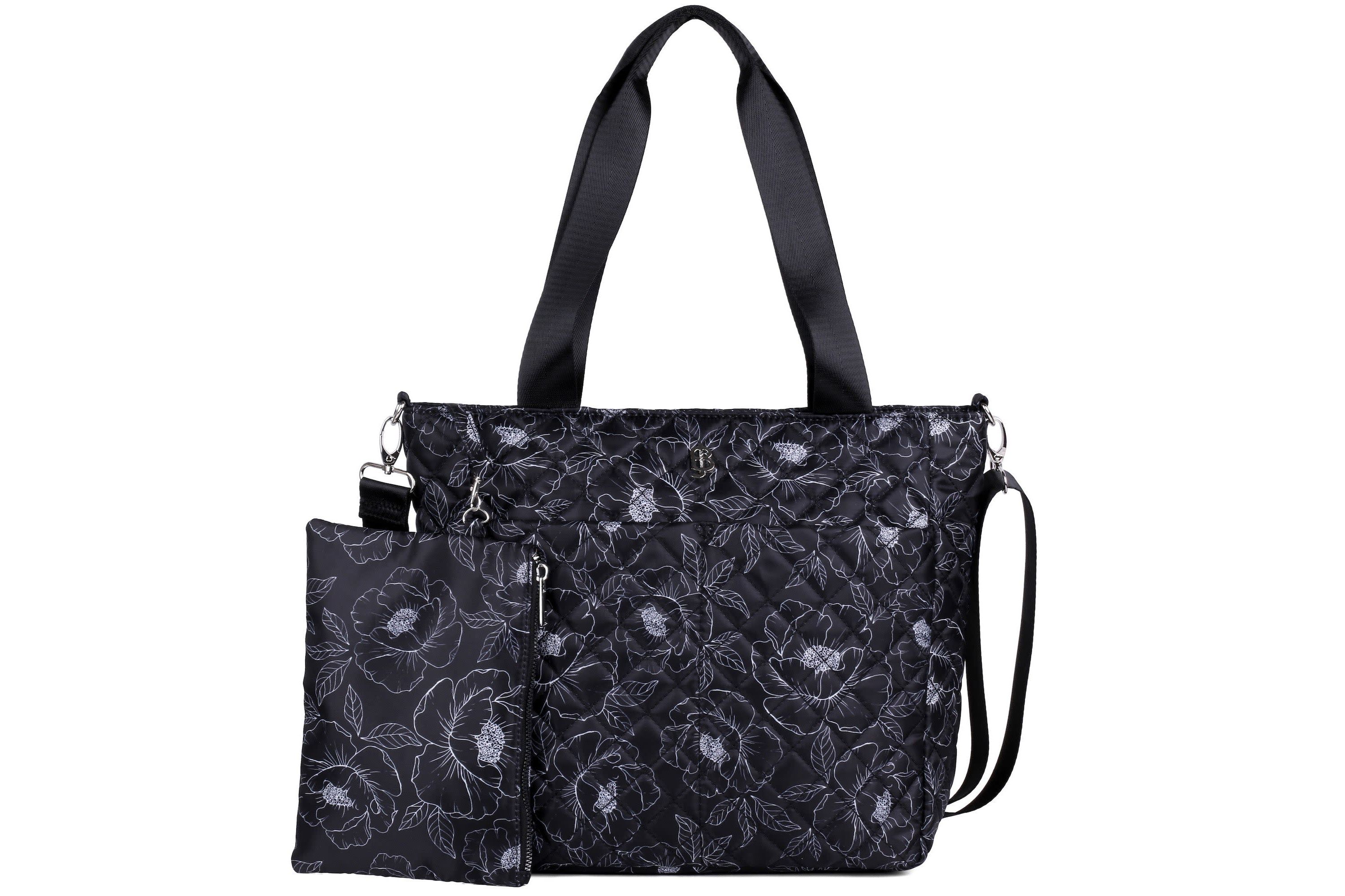 Quilted Nylon Organizer Tote