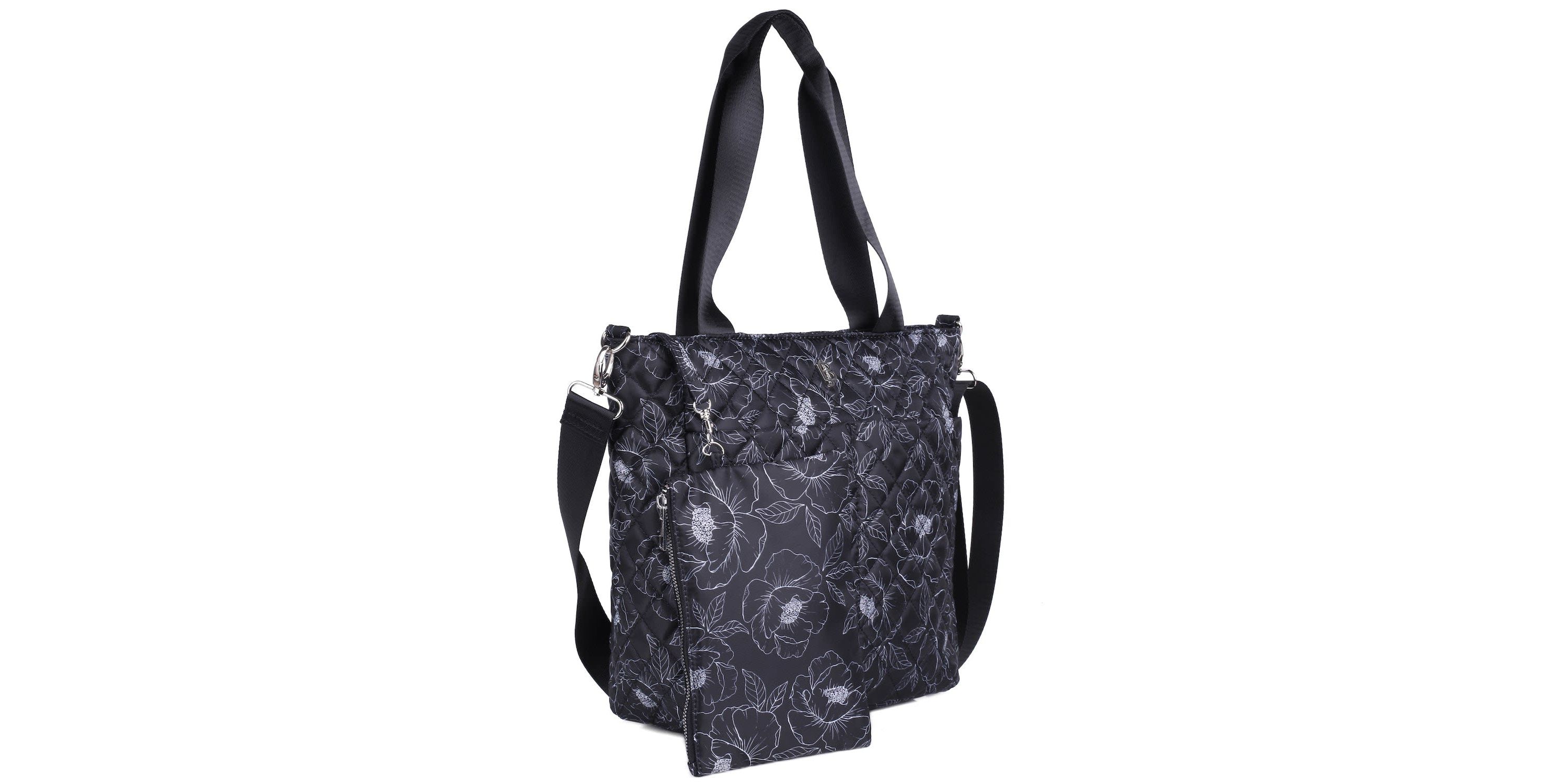 Quilted Nylon Organizer Tote
