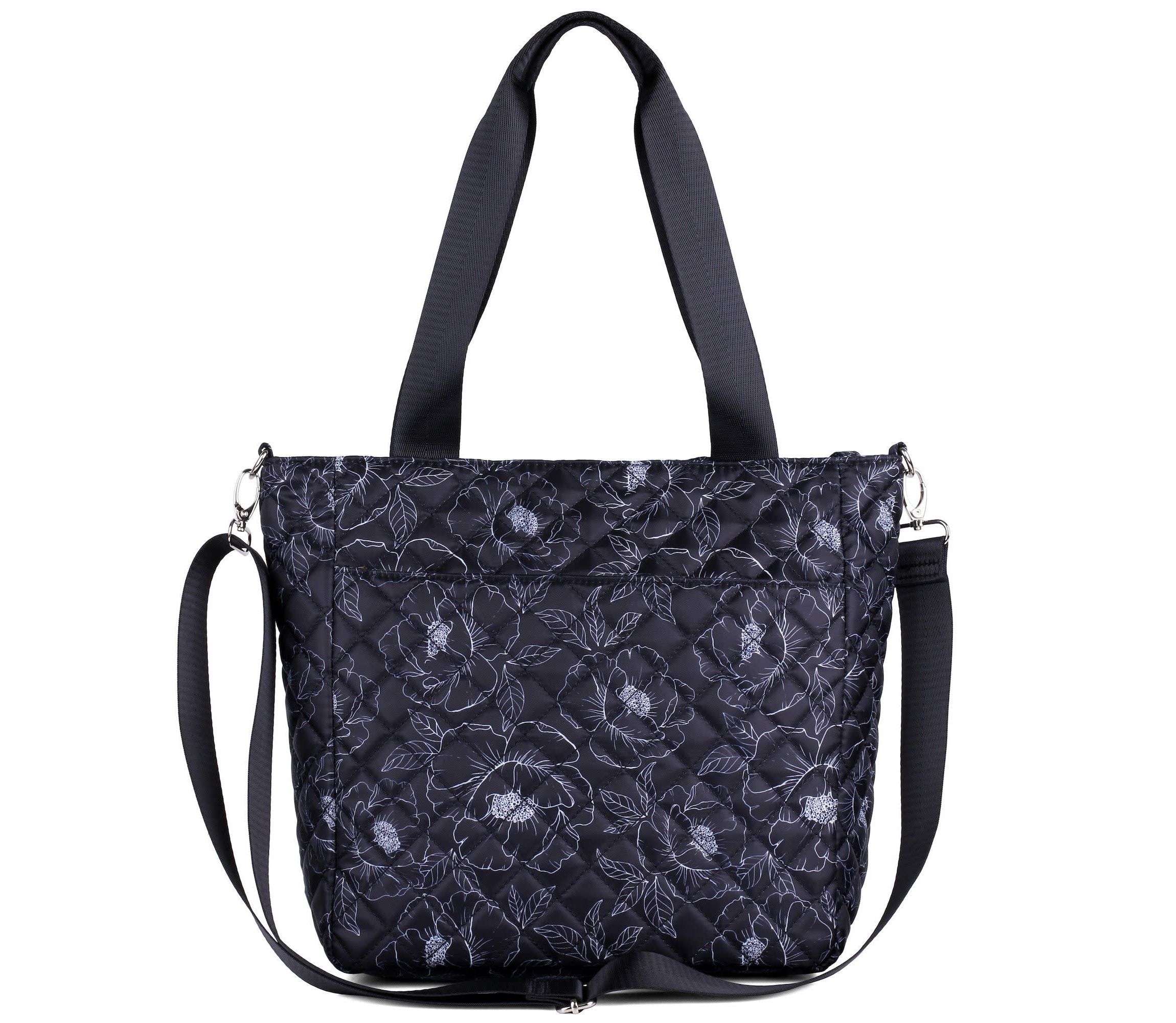 Quilted Nylon Organizer Tote