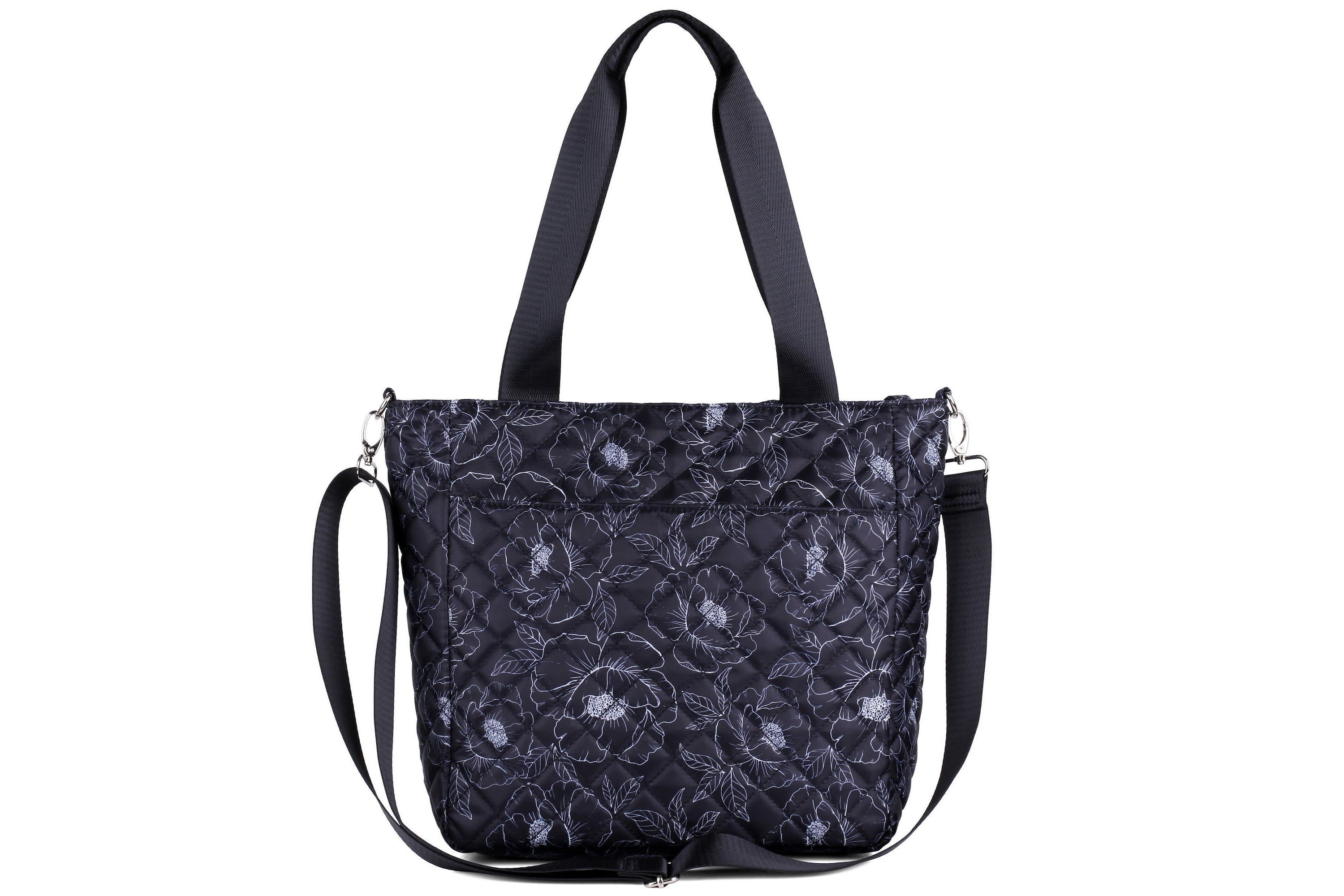 Quilted Nylon Organizer Tote