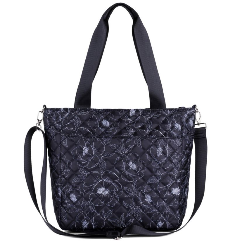 Quilted Nylon Organizer Tote