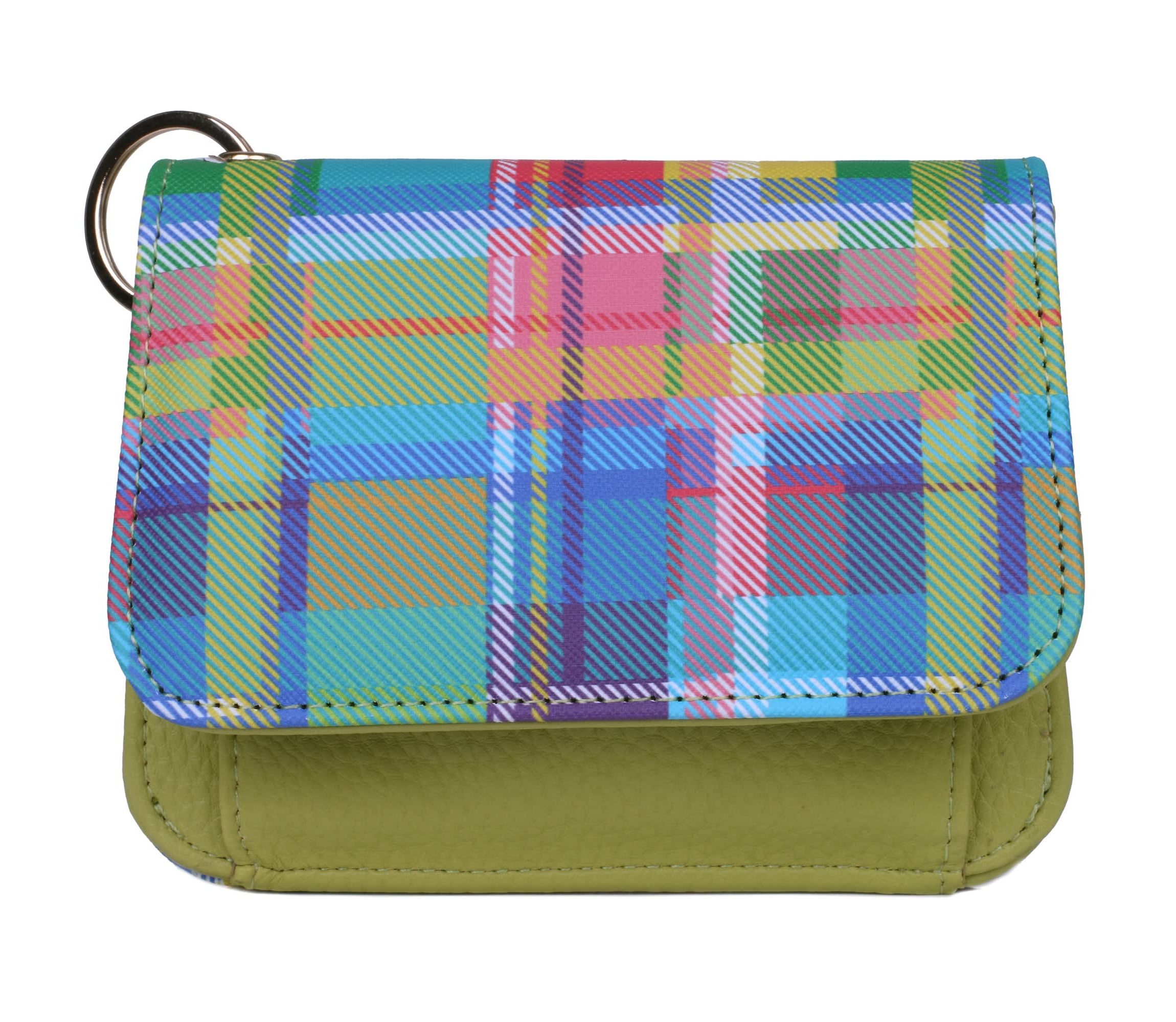 Madras PMU Vegan Leather Mini Flap Card Case