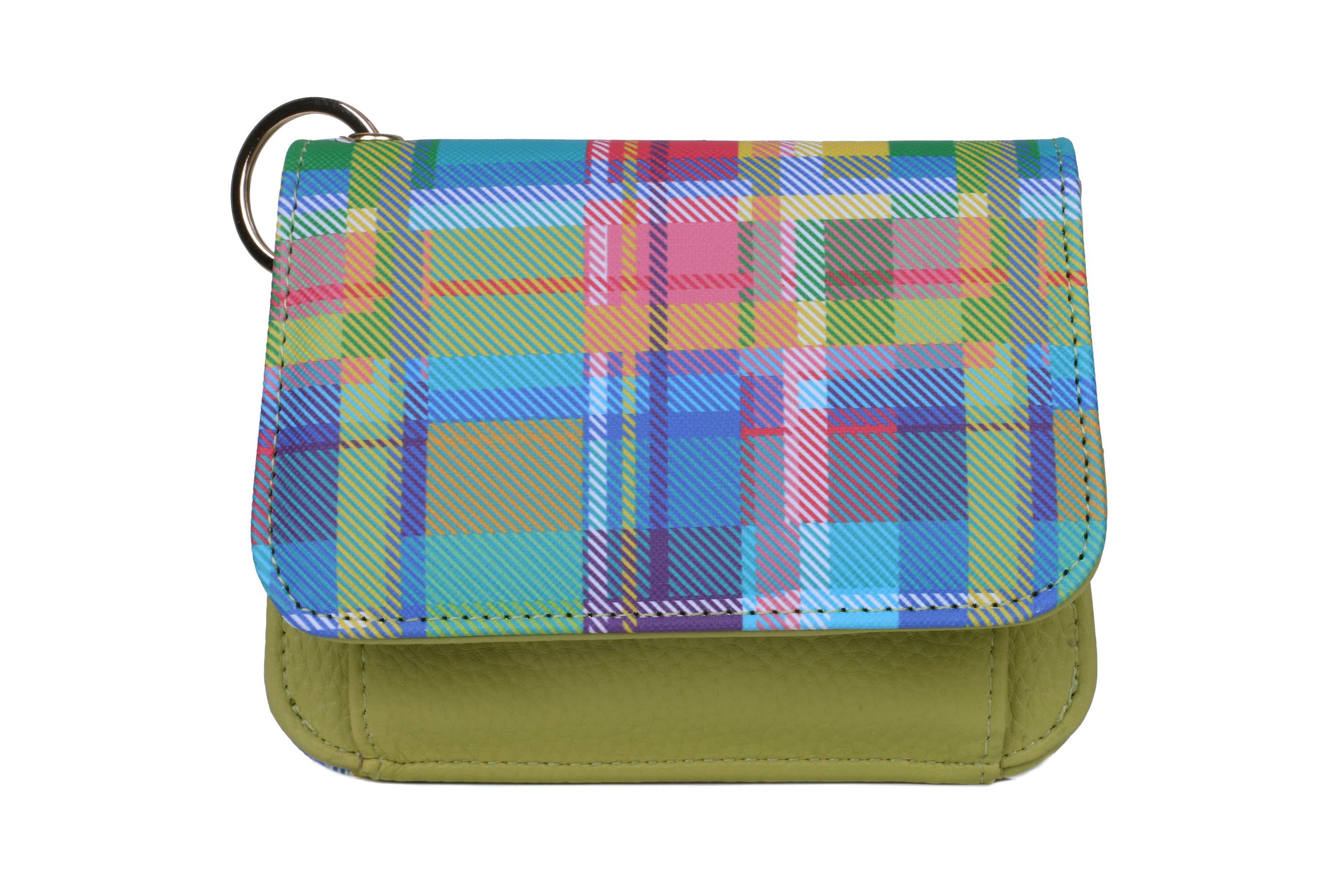 Madras PMU Vegan Leather Mini Flap Card Case