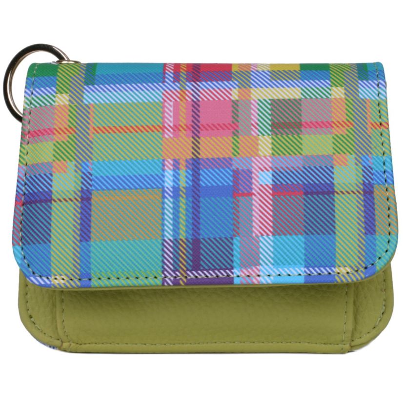 Madras PMU Vegan Leather Mini Flap Card Case