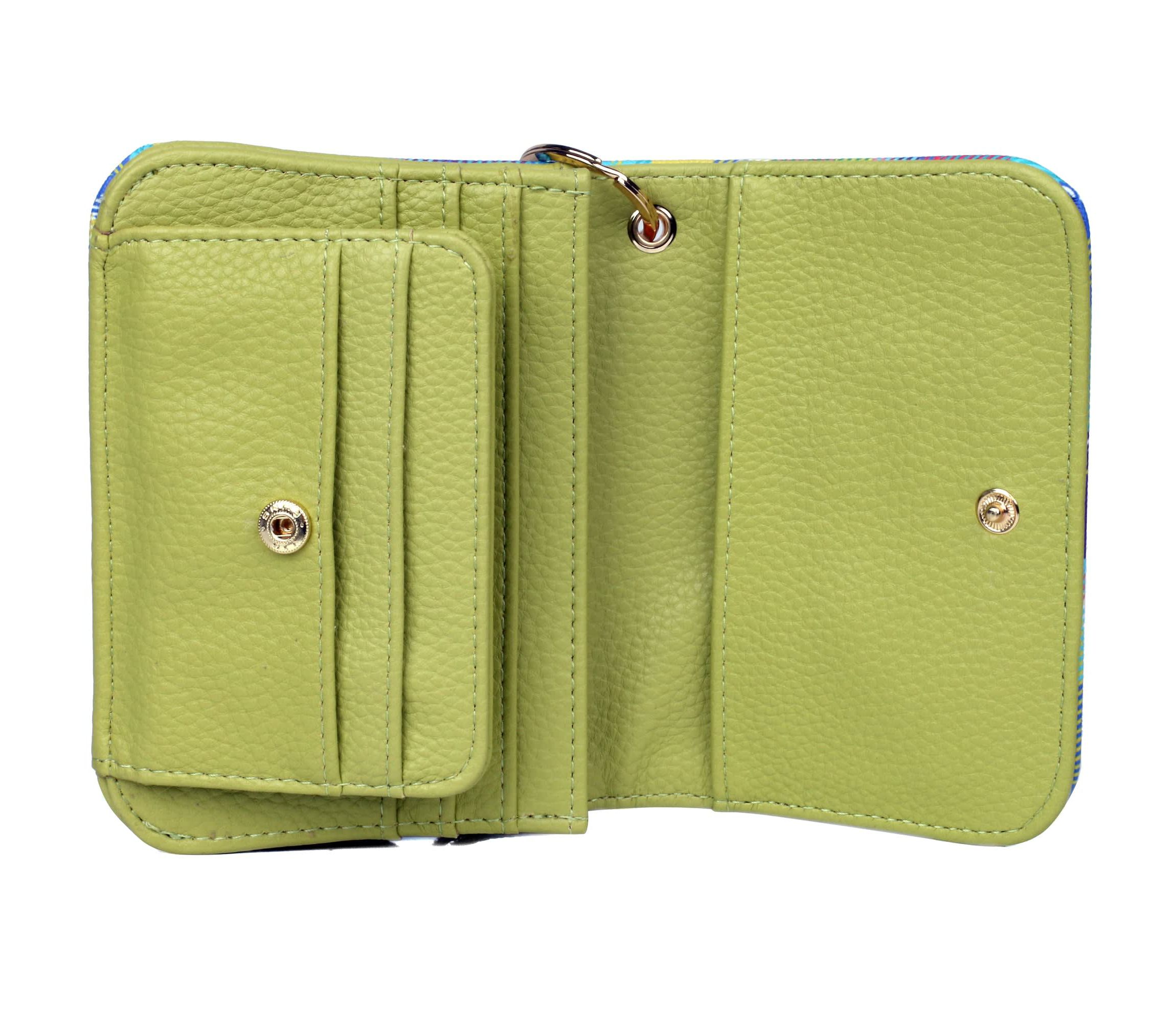 Madras PMU Vegan Leather Mini Flap Card Case