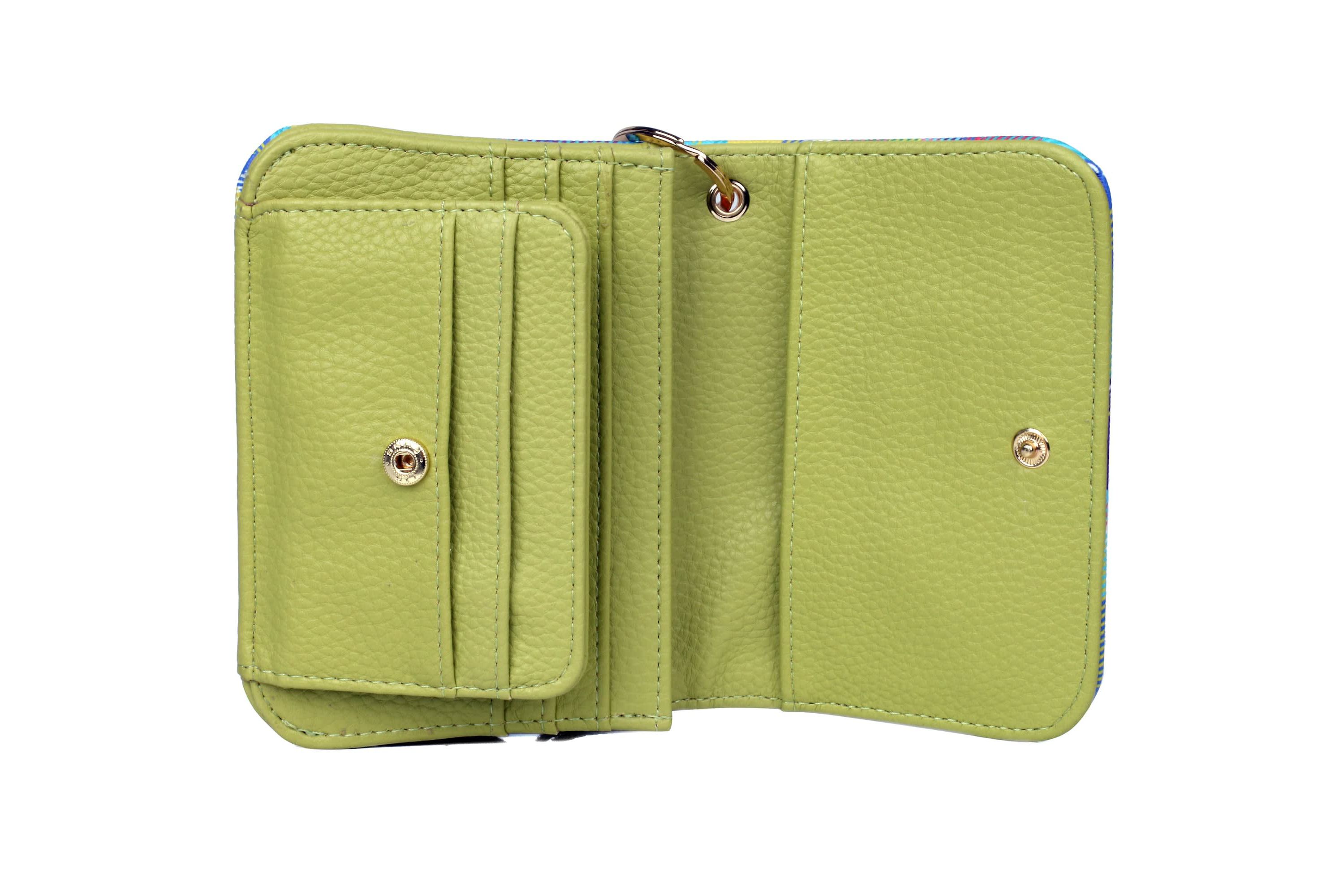 Madras PMU Vegan Leather Mini Flap Card Case