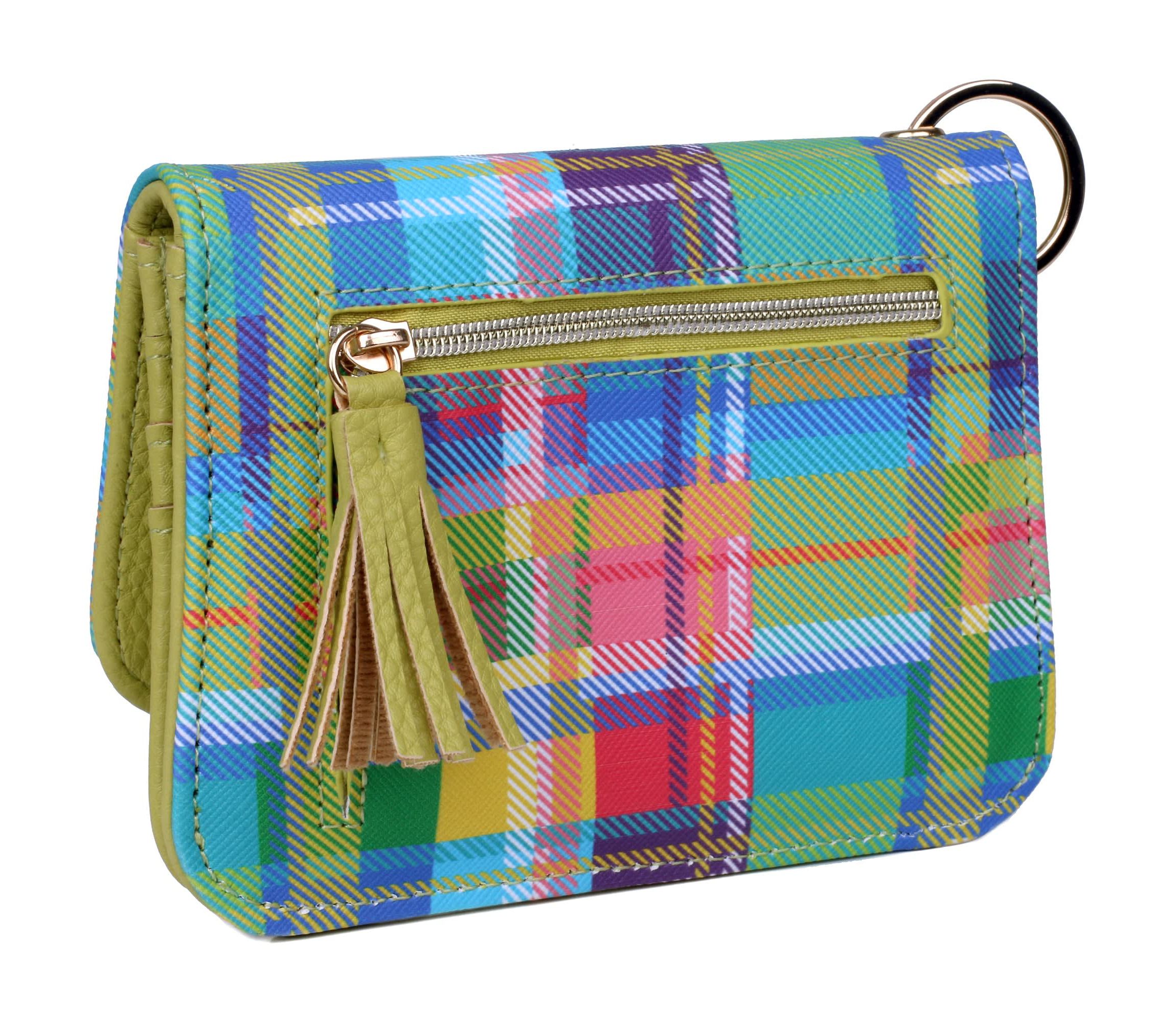 Madras PMU Vegan Leather Mini Flap Card Case