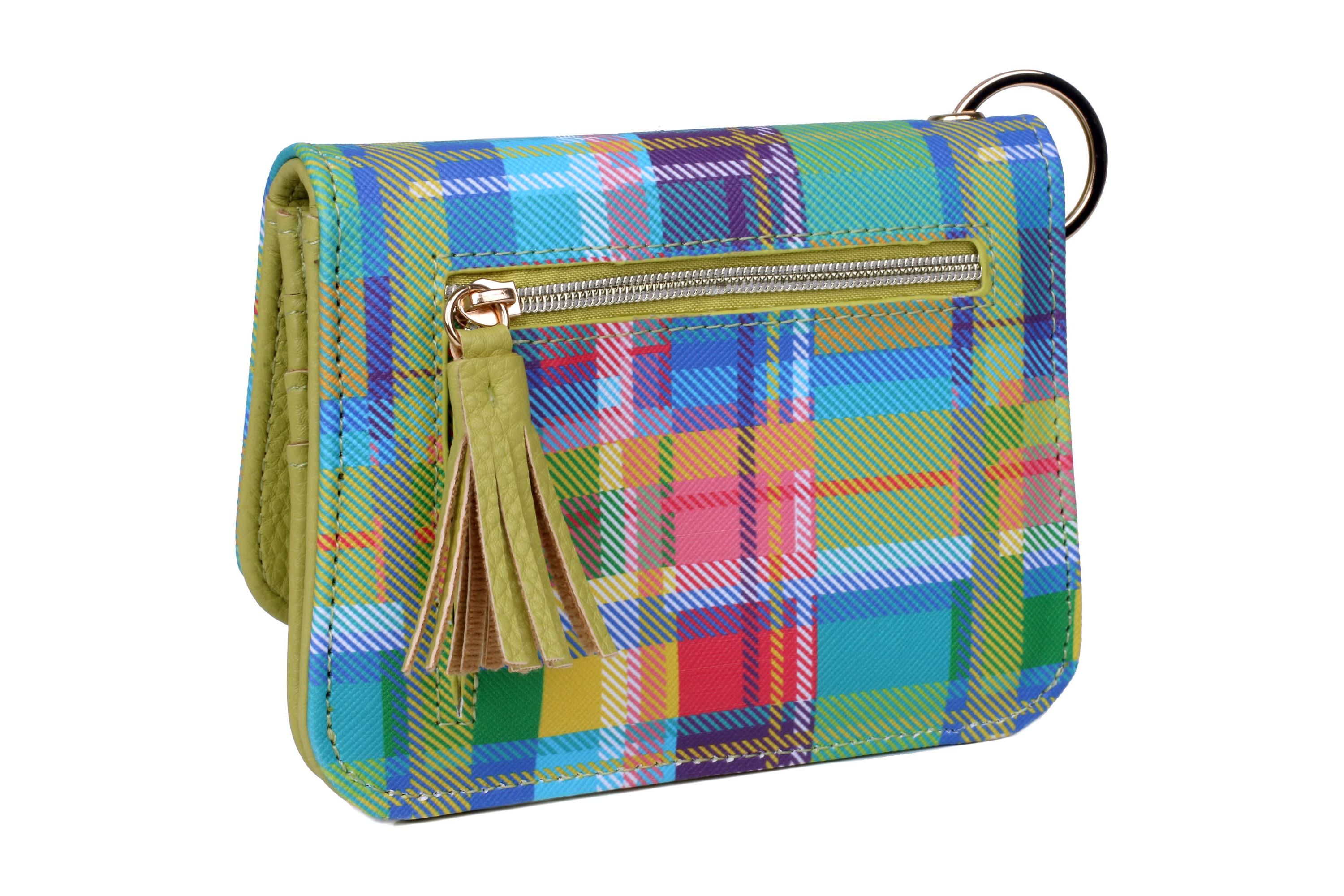 Madras PMU Vegan Leather Mini Flap Card Case
