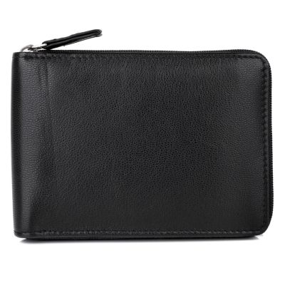 Emblem Zip-Around Billfold