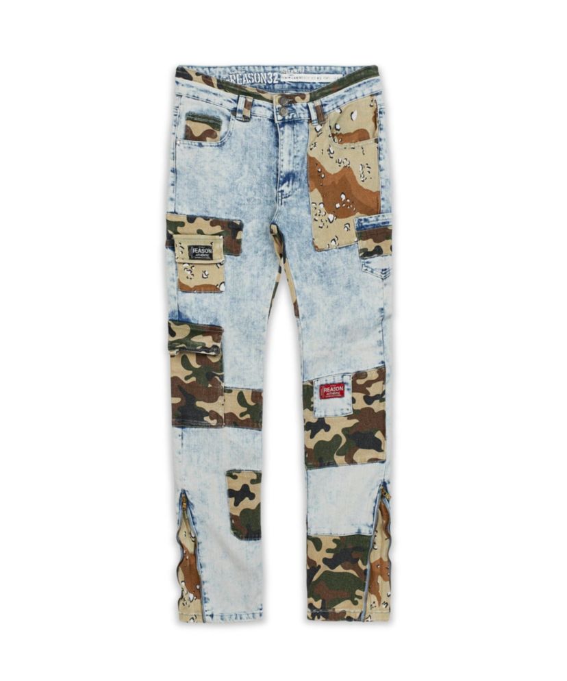 Camo Patchwork Jeans