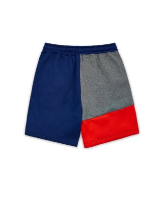 HUSTLER COLORBLOCK FLEECE SHORTS