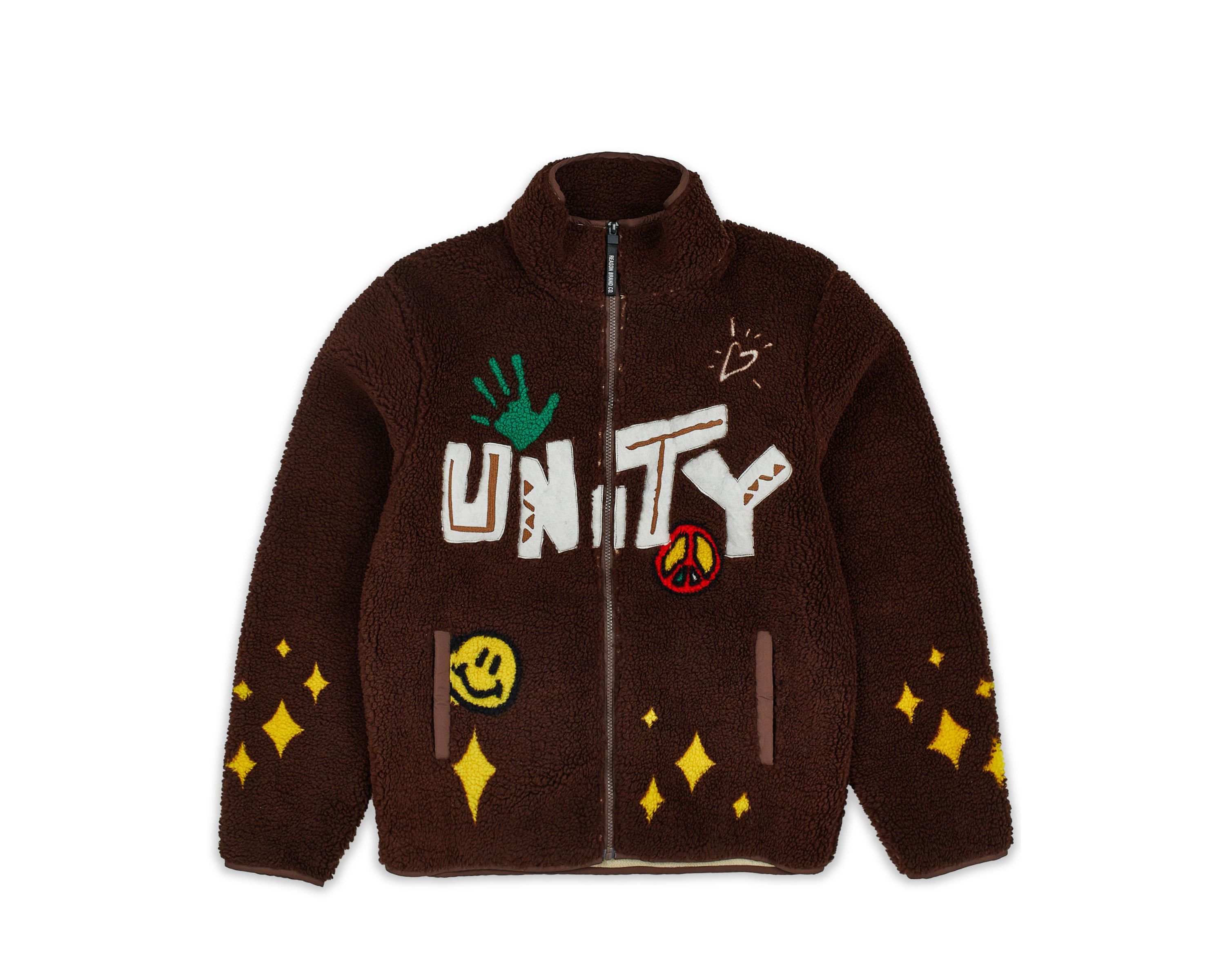 UNITY SHERPA FLEECE ZIP UP