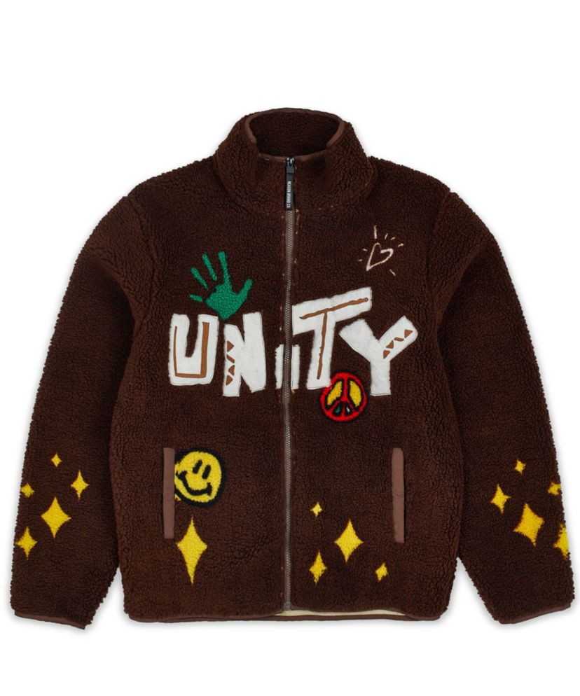 UNITY SHERPA FLEECE ZIP UP