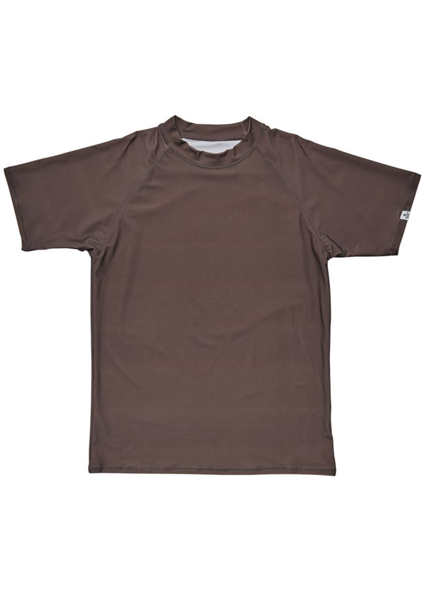 Mens Chocolate Sustainable SS Rash Top