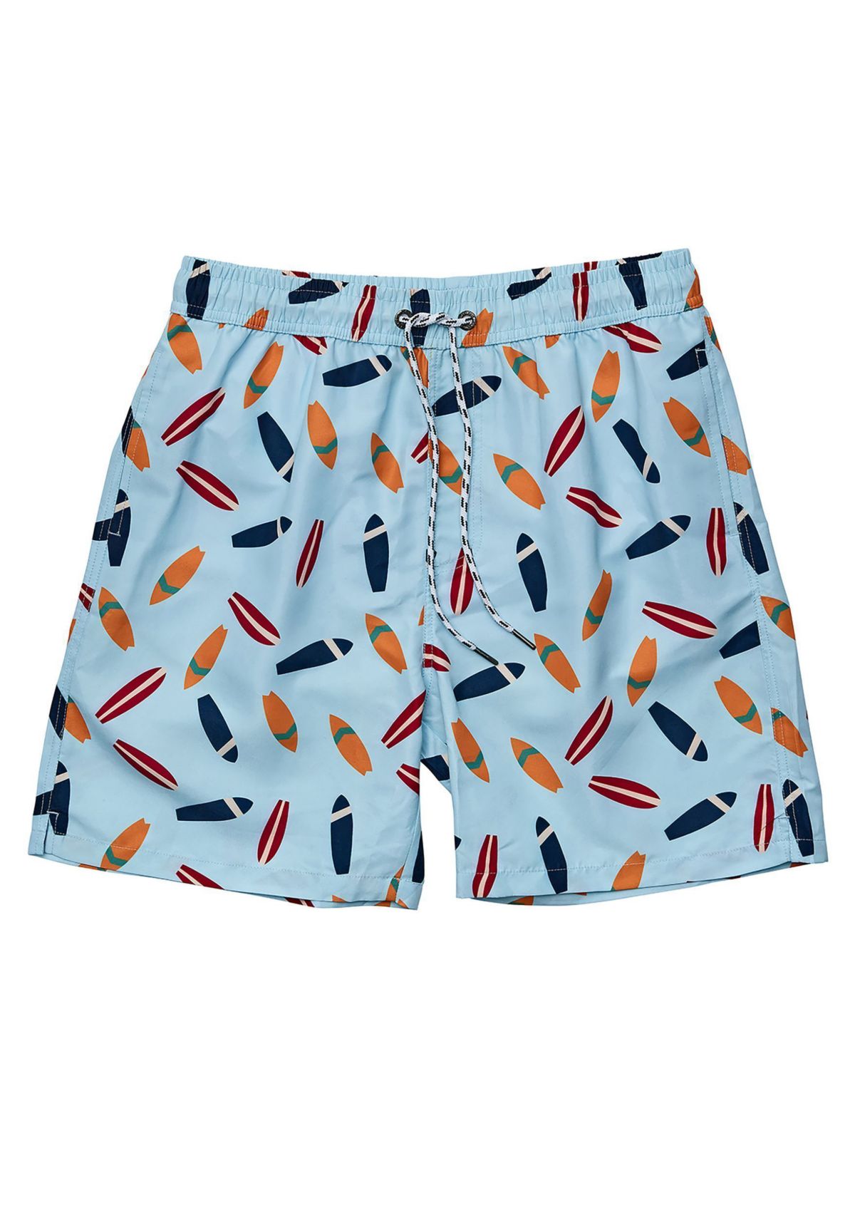 Mens Retro Surf Volley Board Short