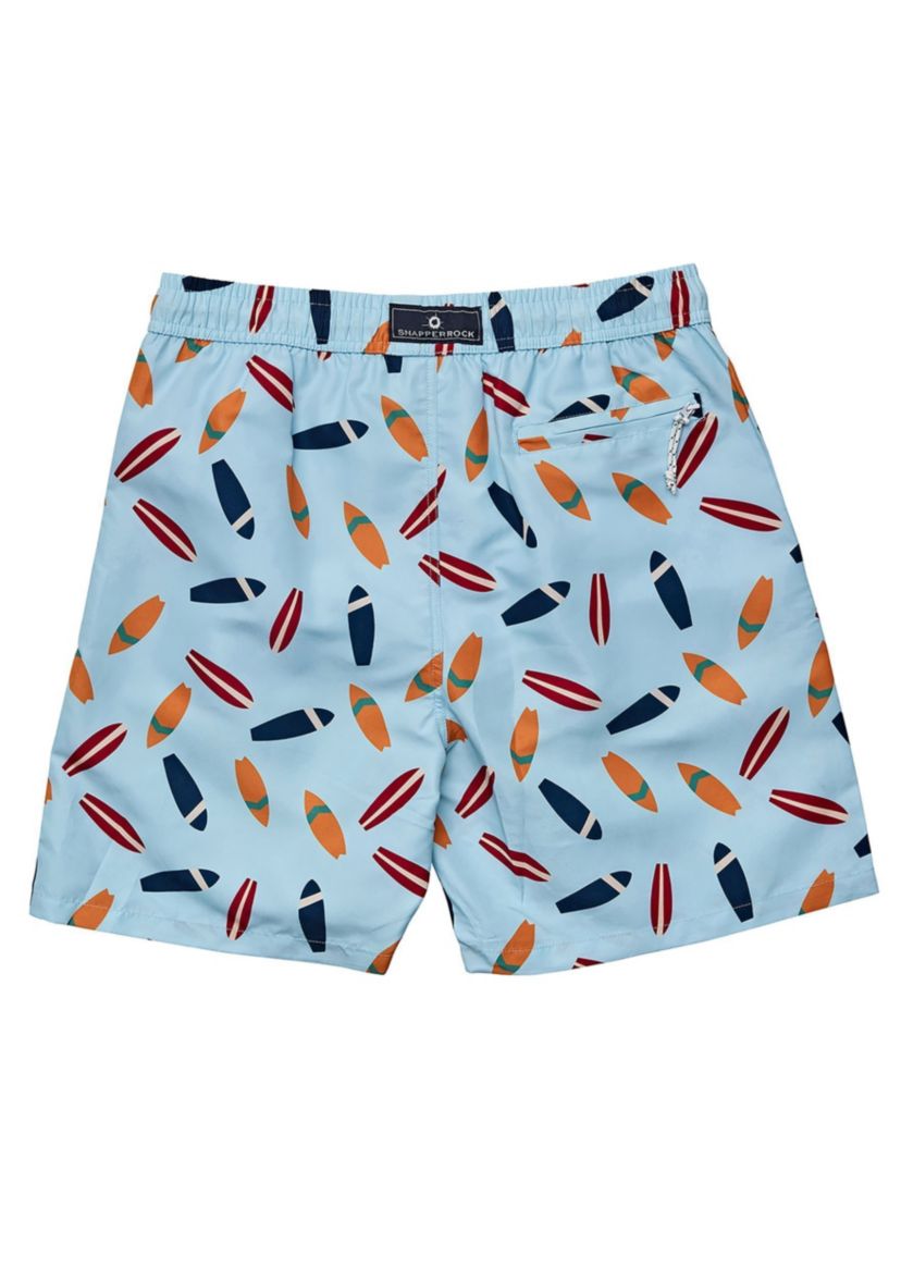 Mens Retro Surf Volley Board Short