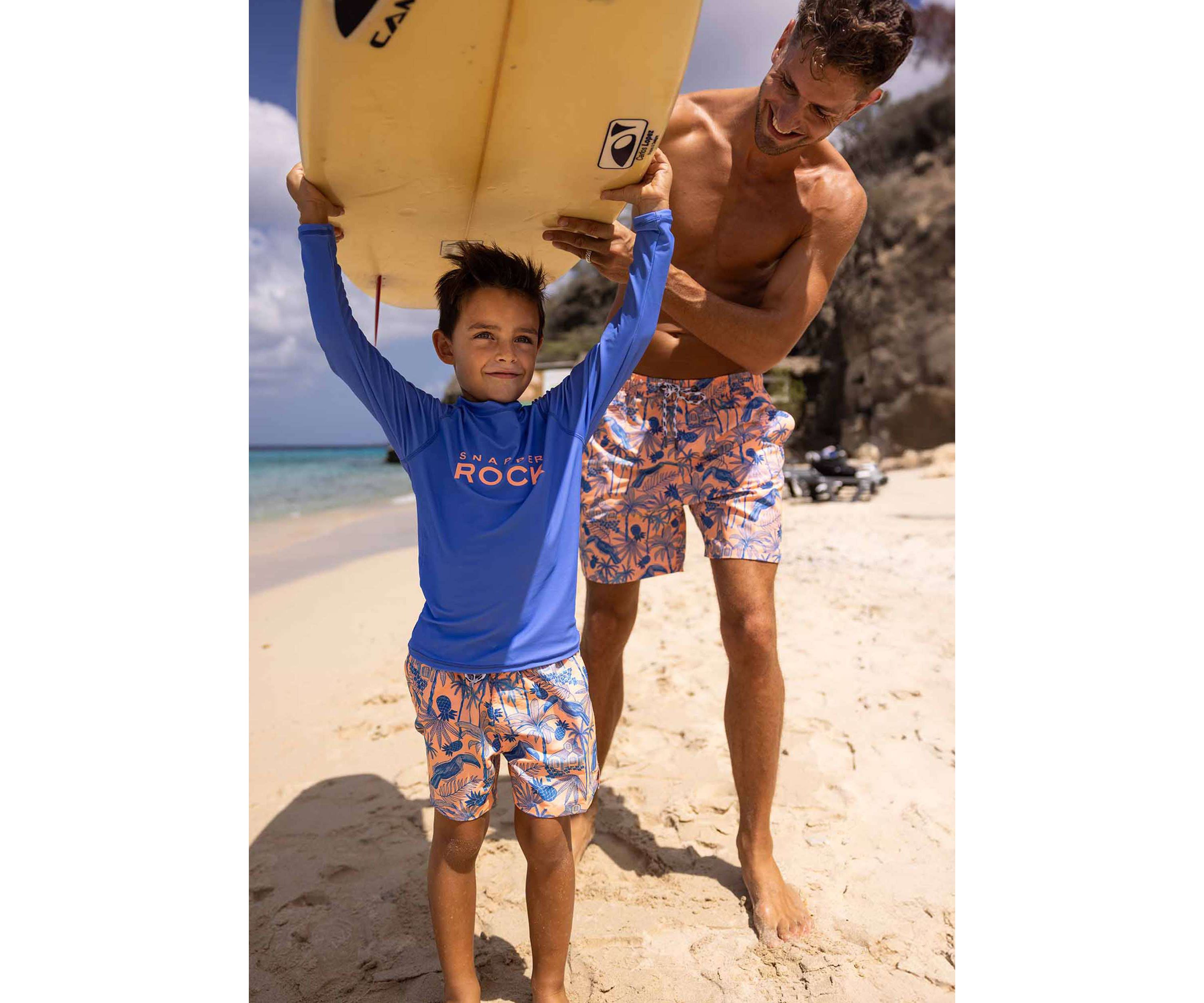 Mens Tropicana Vacay Sustainable Swim Short