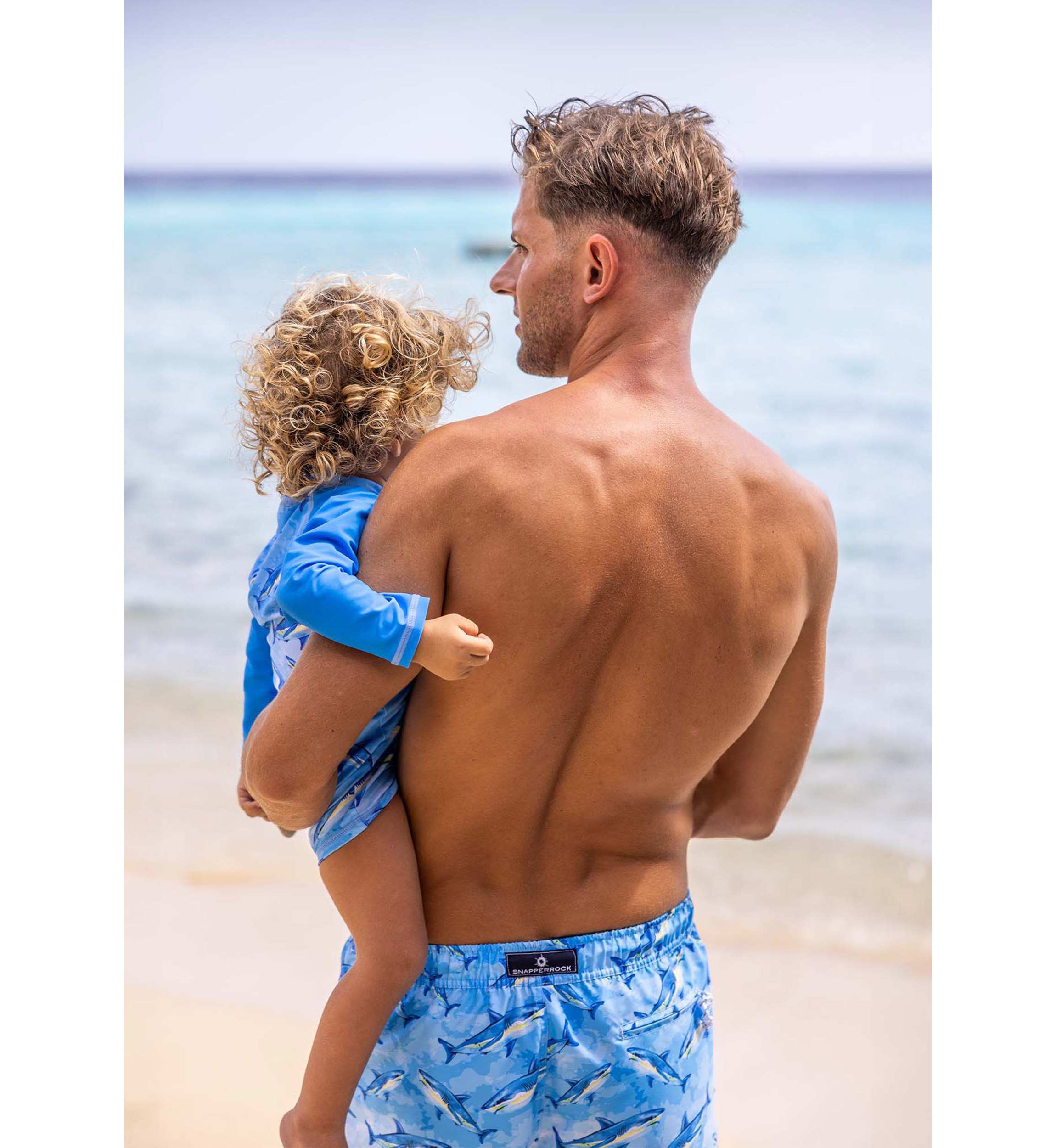 Mens Jawsome Waves Swim Short