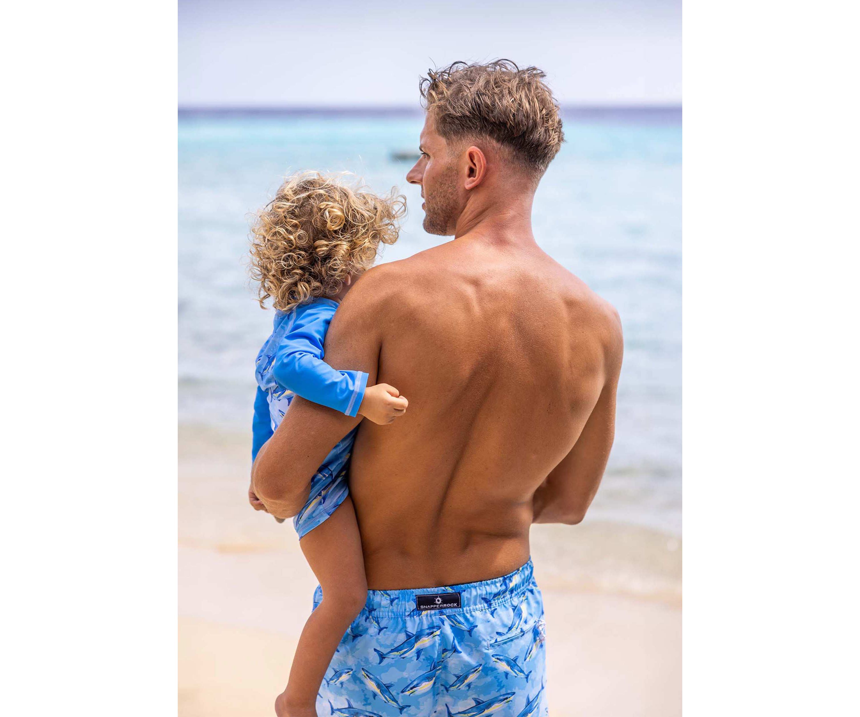 Mens Jawsome Waves Swim Short