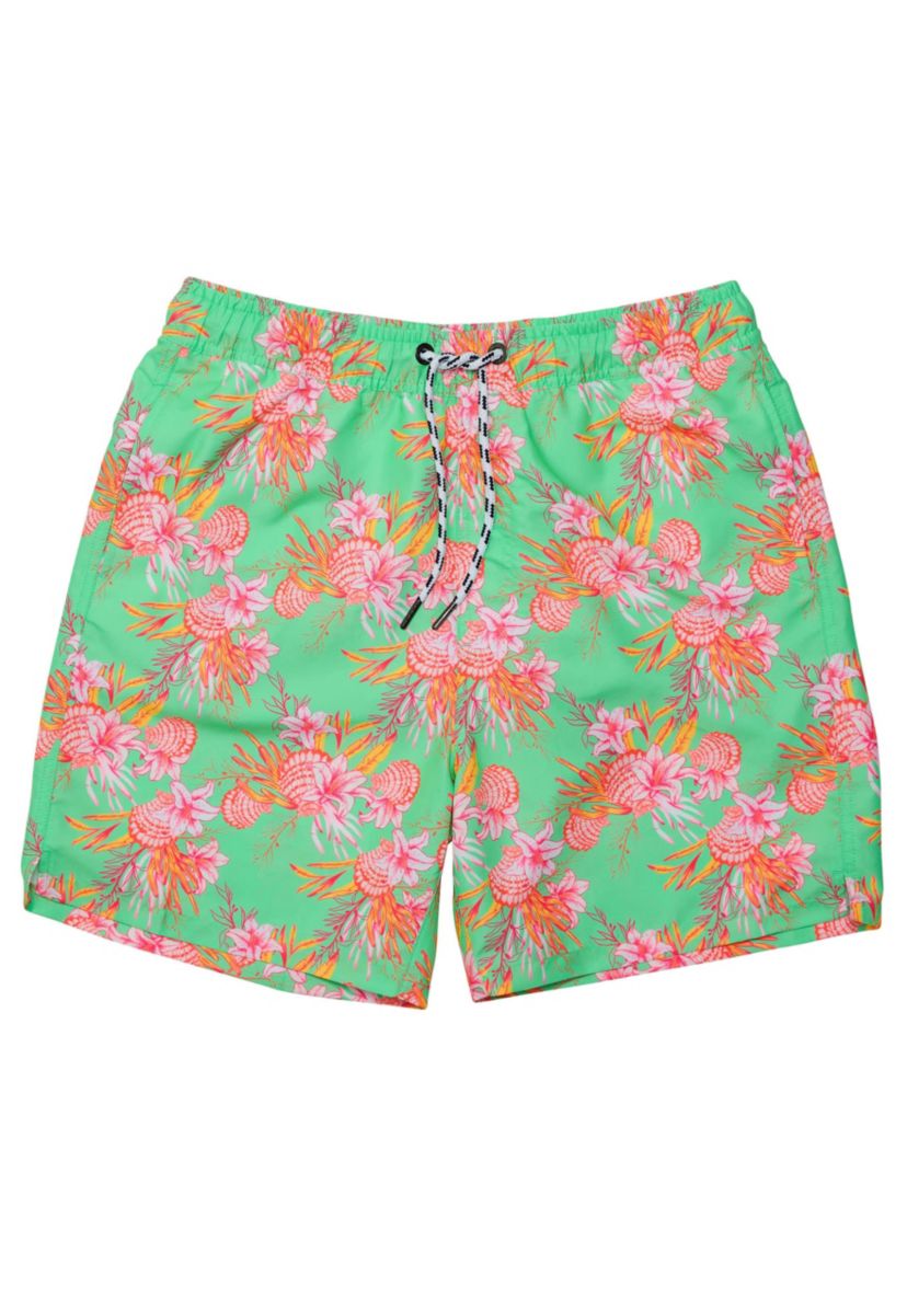 Mens Coastal Shells Sustainable Swim Short
